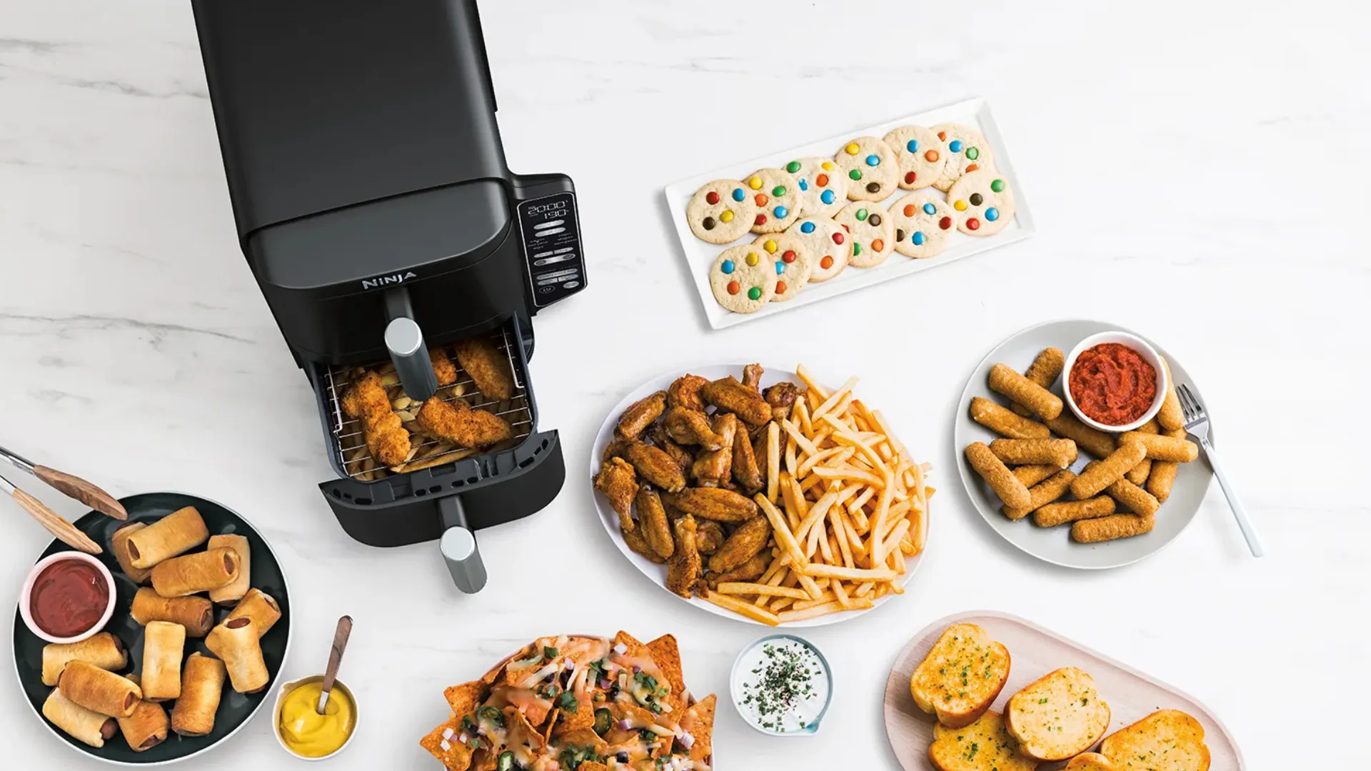 Мультипечь Ninja Double Stack 2-Level Air Fryer SL300EU (UA)