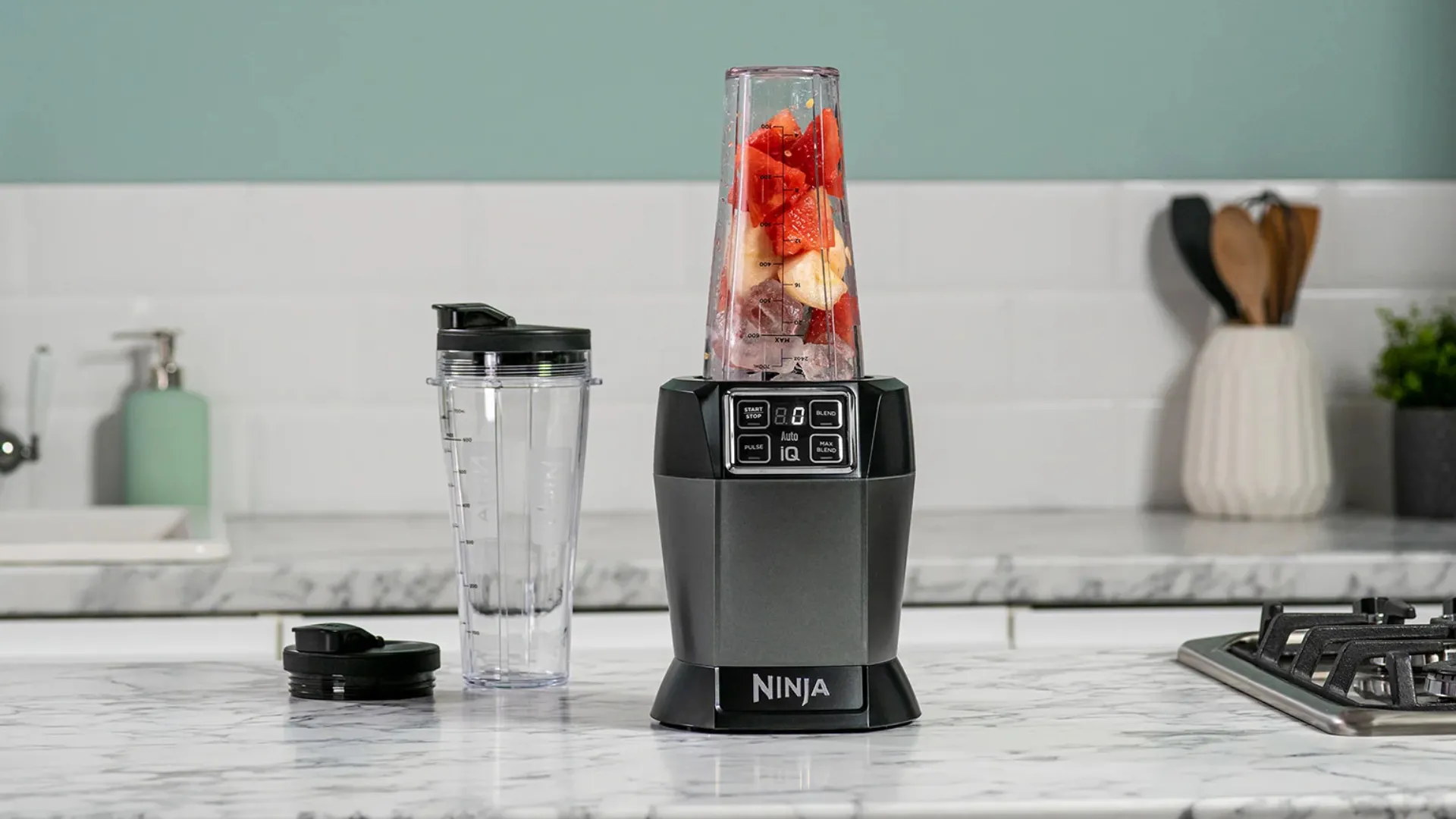 Блендер стационарный Ninja Personal with Auto-IQ (Black/Gray) (UA)
