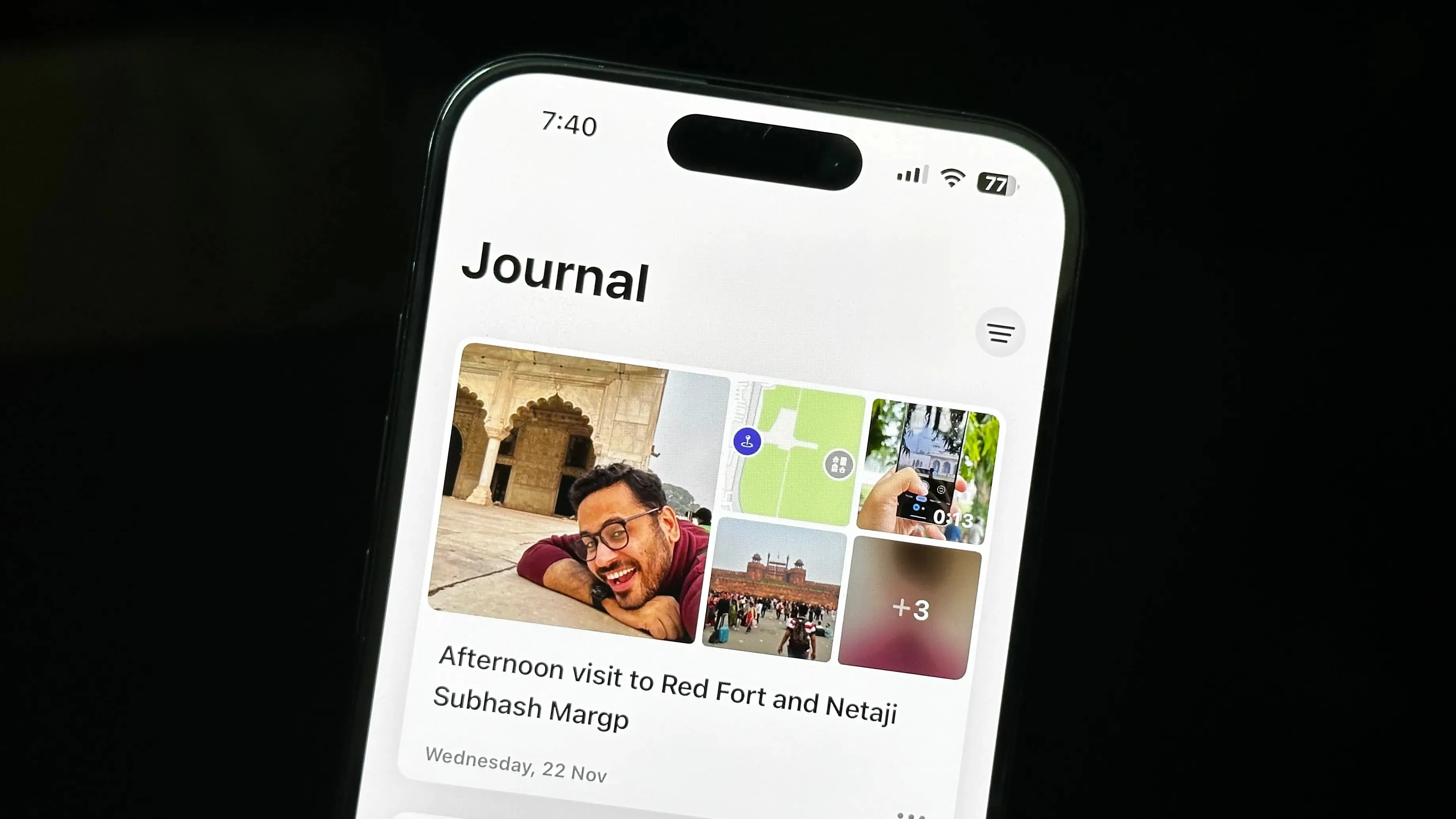 Journal, Phone та Games