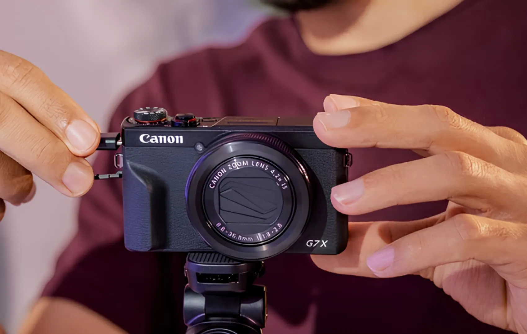 Компактний цифровий фотоапарат Canon PowerShot G7 X Mark III (Silver) (3638C013)