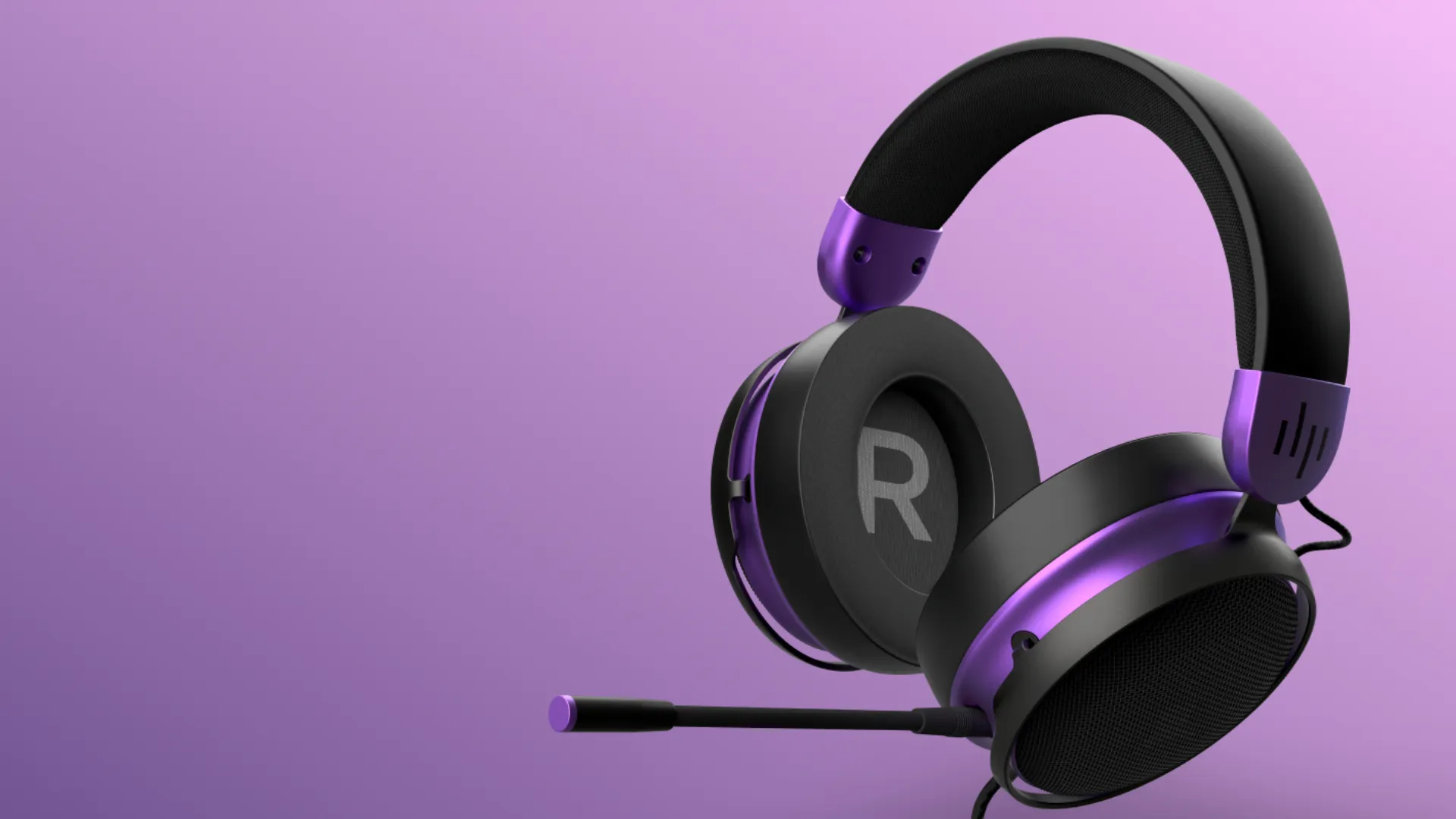 Игровая гарнитура Dark Project SONO Wireless (Black/Violet) (UA)