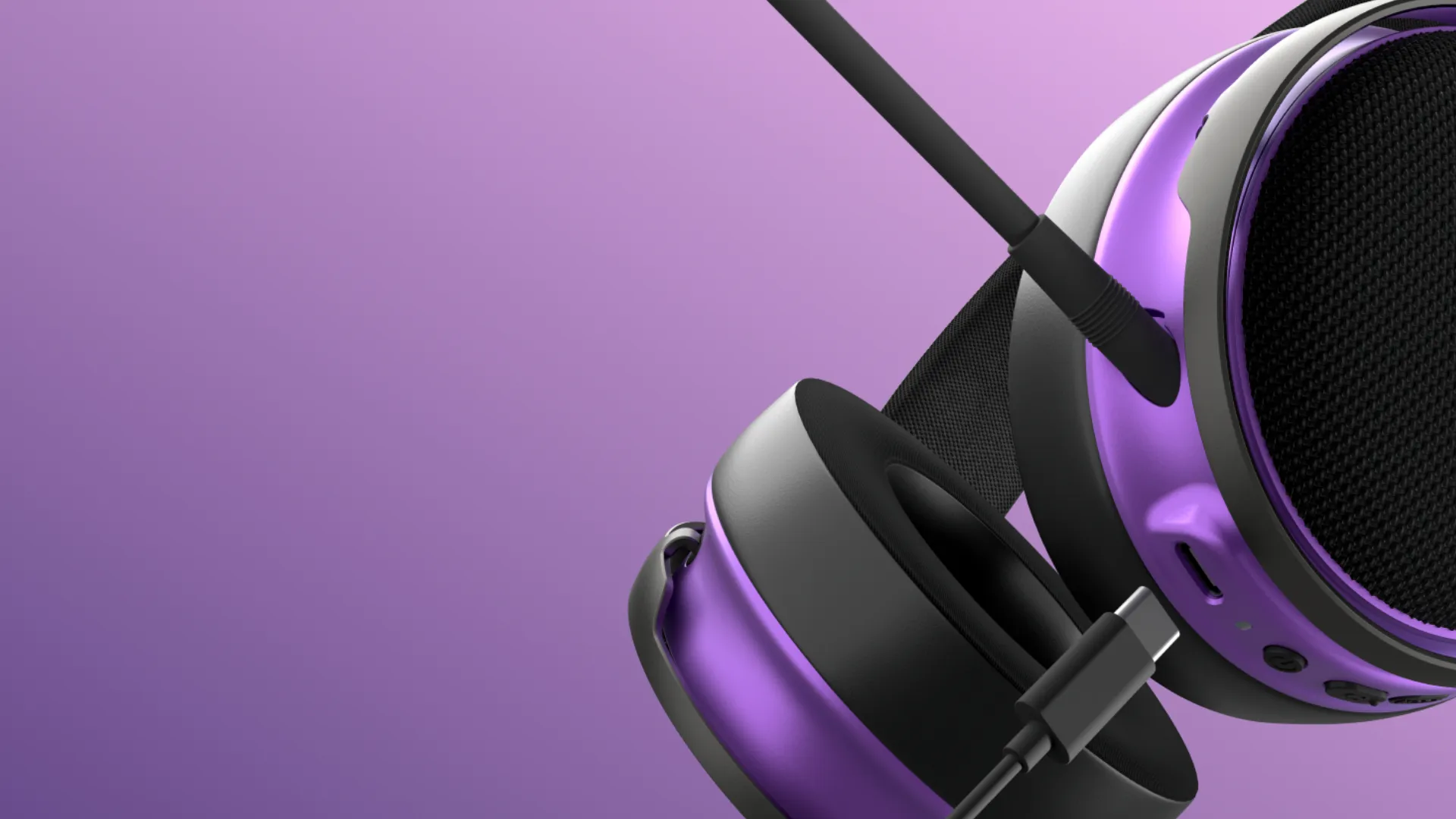 Игровая гарнитура Dark Project SONO Wireless (Black/Violet) (UA)