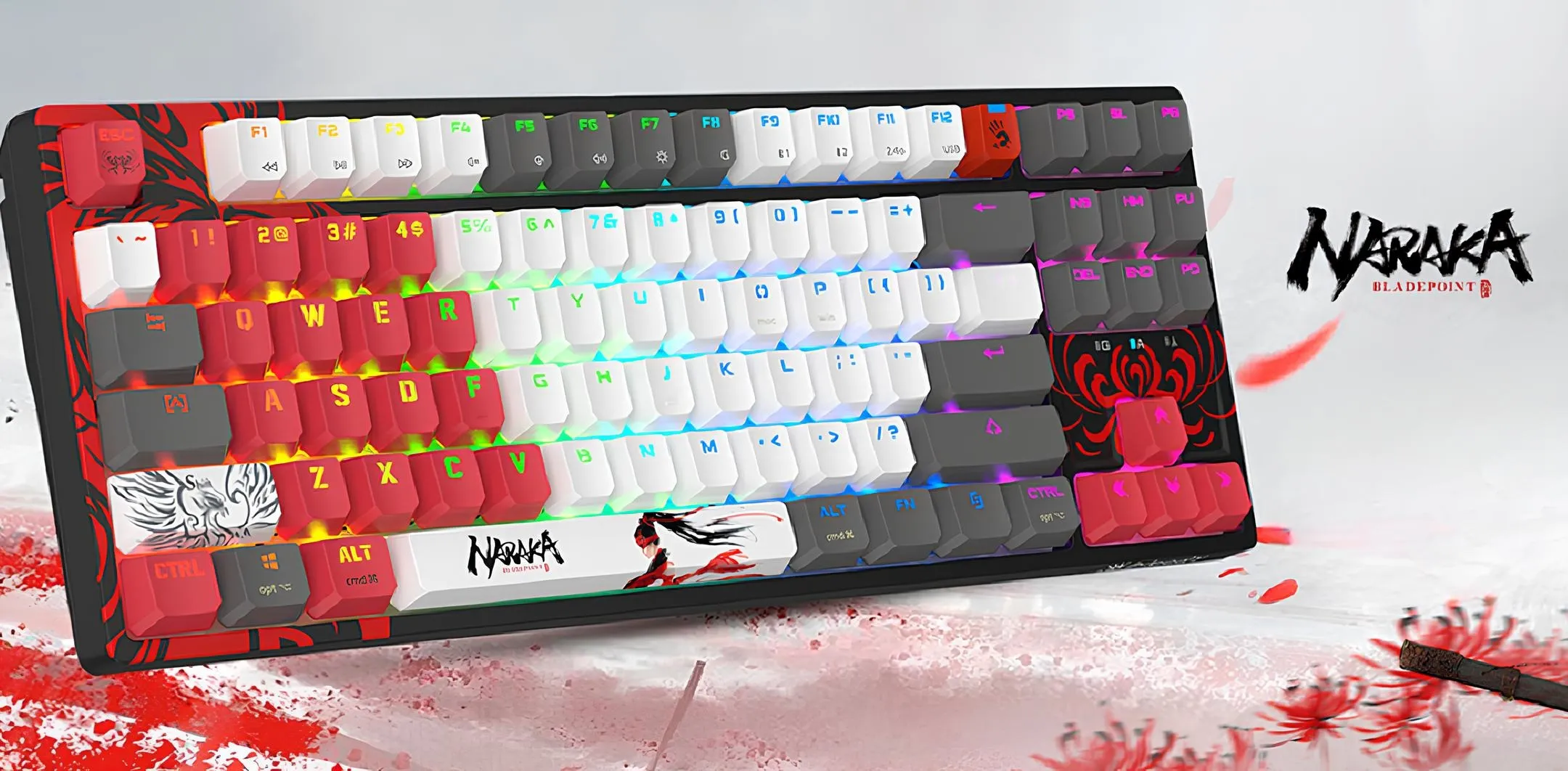 Клавіатура ігрова Bloody WS87 (Naraka) (UA)