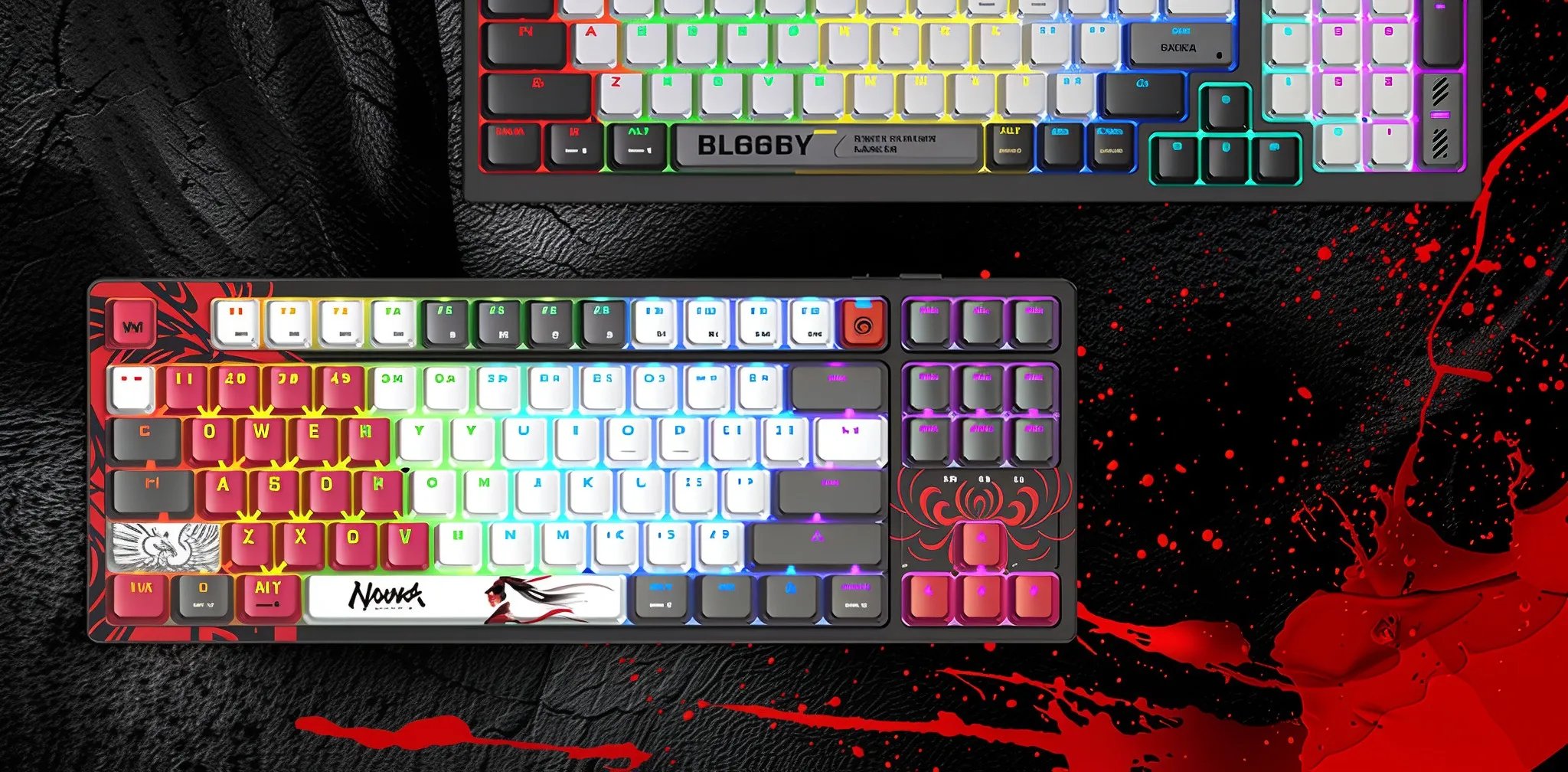 Клавіатура ігрова Bloody WS87 (Naraka) (UA)