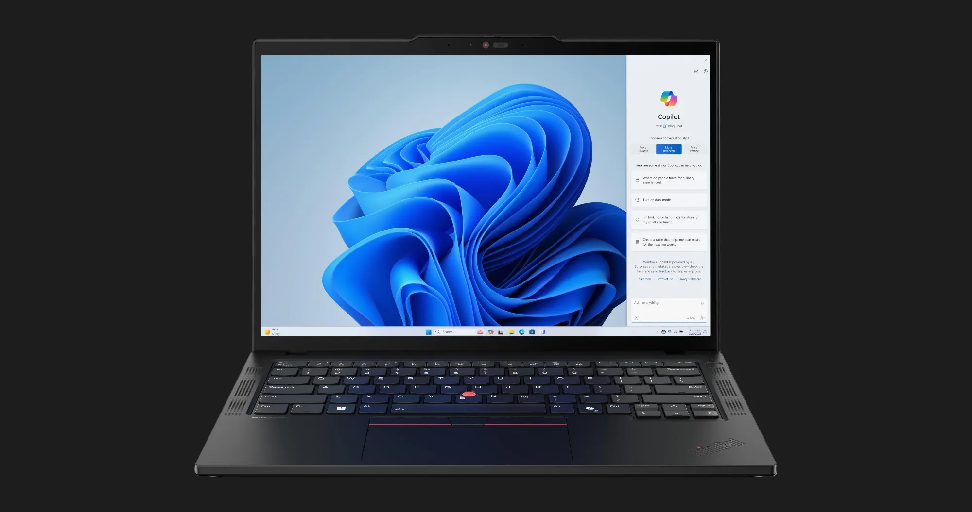 Ноутбук Lenovo Thinkpad T14 G5 14" (Intel Core Ultra 5/16GB/512GB (SSD)/Intel Arc) (21ML00ERGE) (Standard)