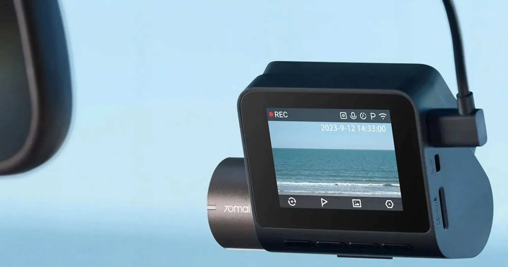 Автомобільний відеореєстратор 70mai Dash Cam (A200) (Global)