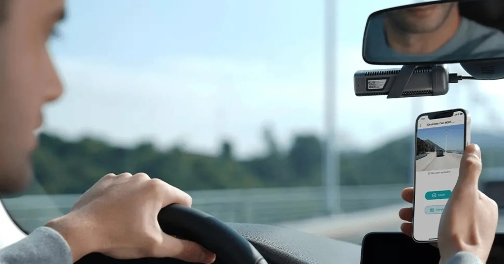 Автомобильный видеорегистратор 70mai Dash Cam 64GB (M500) (Global)