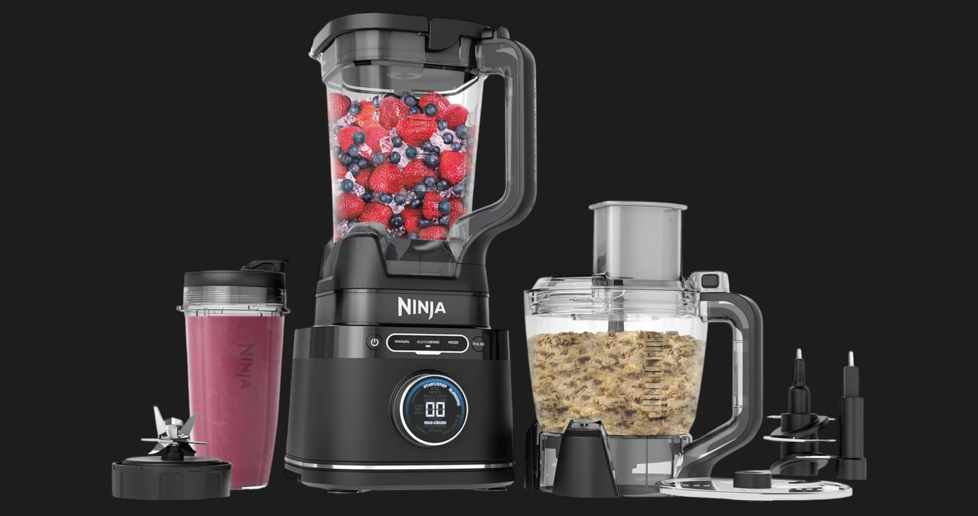 Блендер Ninja Detect Power Mixer & Processor Pro (Black) (UA)