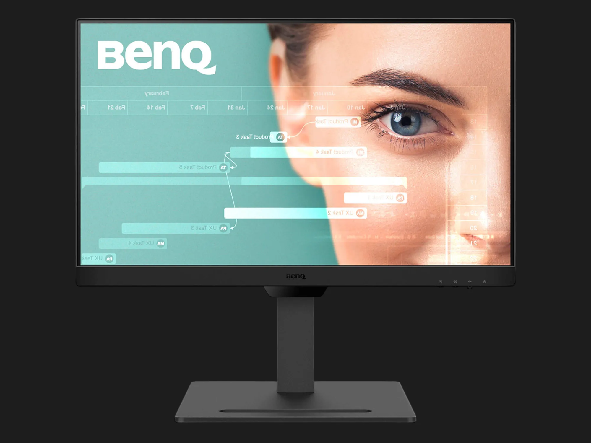 Монітор BenQ 23.8" GW2490T (9H.LMJLJ.LBE) (UA)