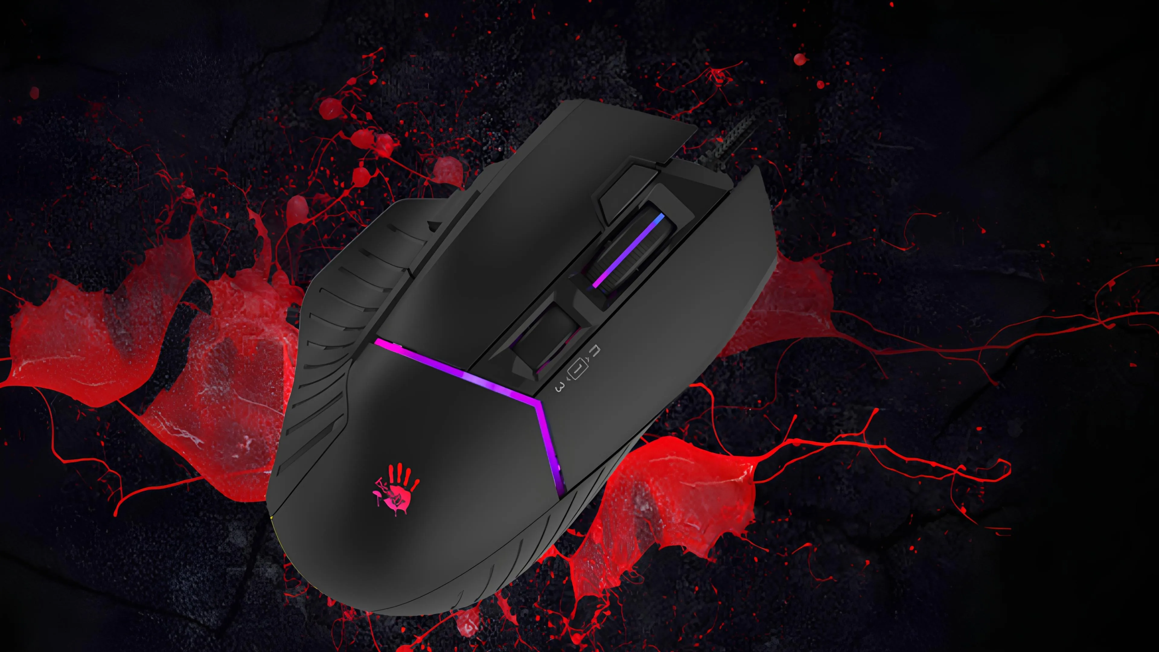 Игровая мышь Bloody W95 Max (Sports Navy) (UA)