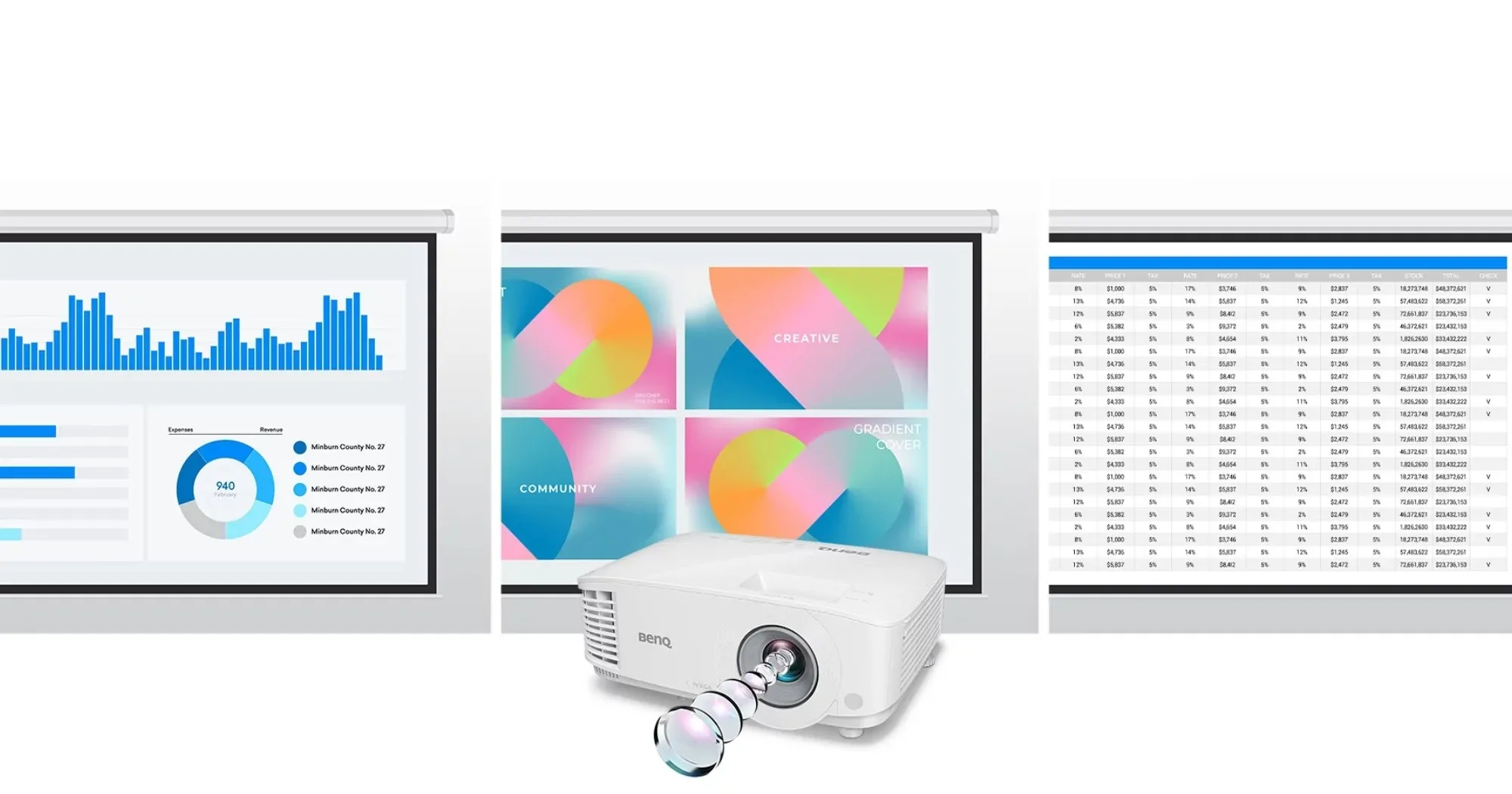 Мультимедійний проектор BenQ MH550 (UA)