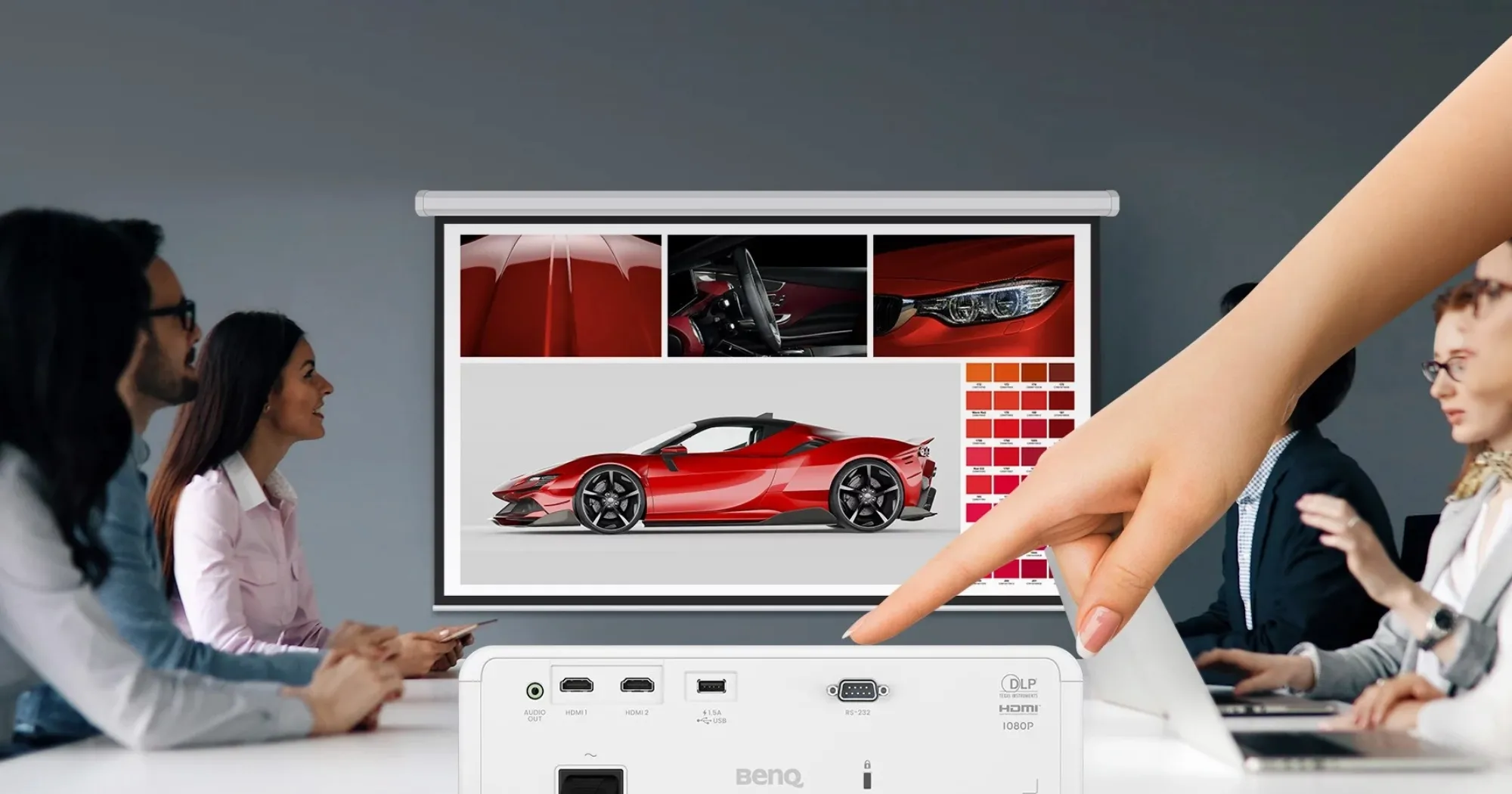 Мультимедийный проектор BenQ LH550 (UA)