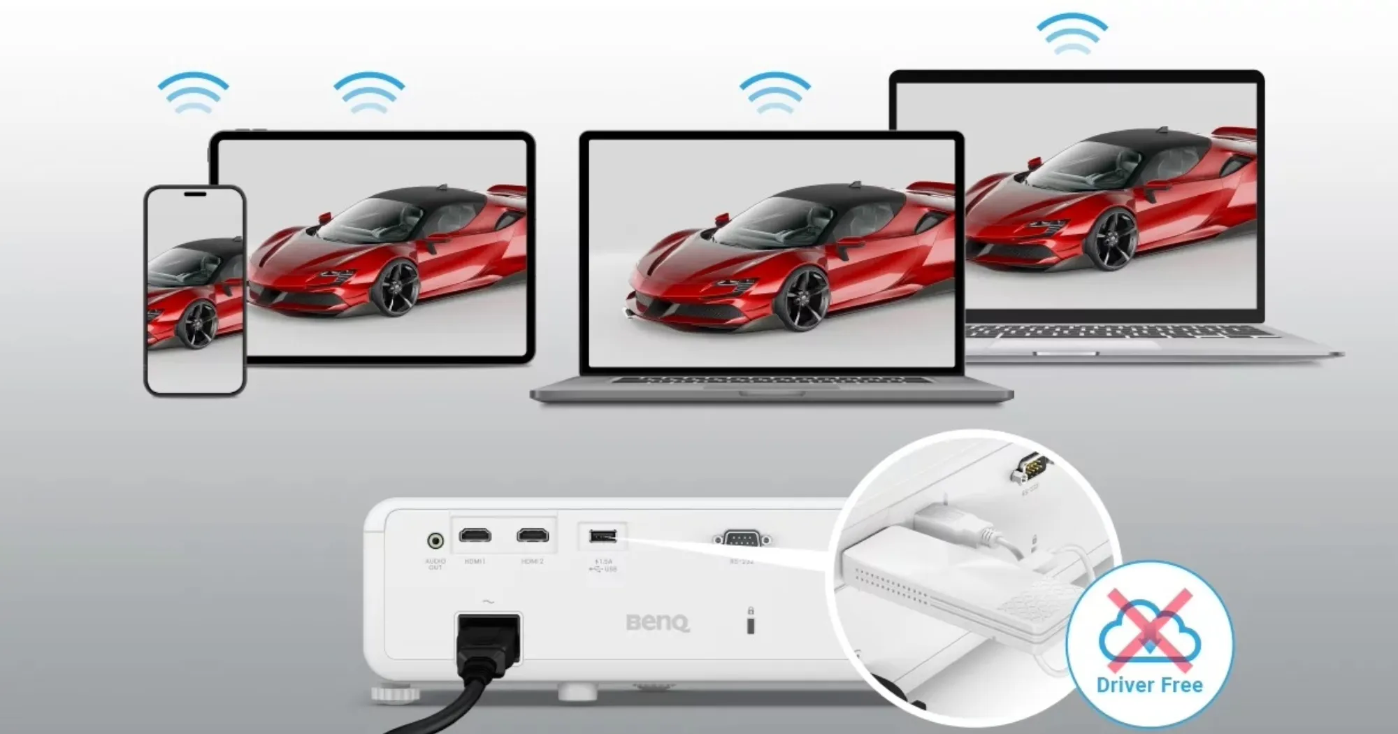 Мультимедійний проектор BenQ LH550 (UA)