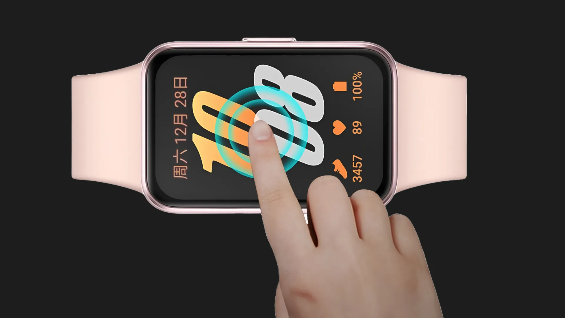 Защитная пленка Hydrogel Pro для Samsung Galaxy Watch Fit 3 (Glossy Clear)