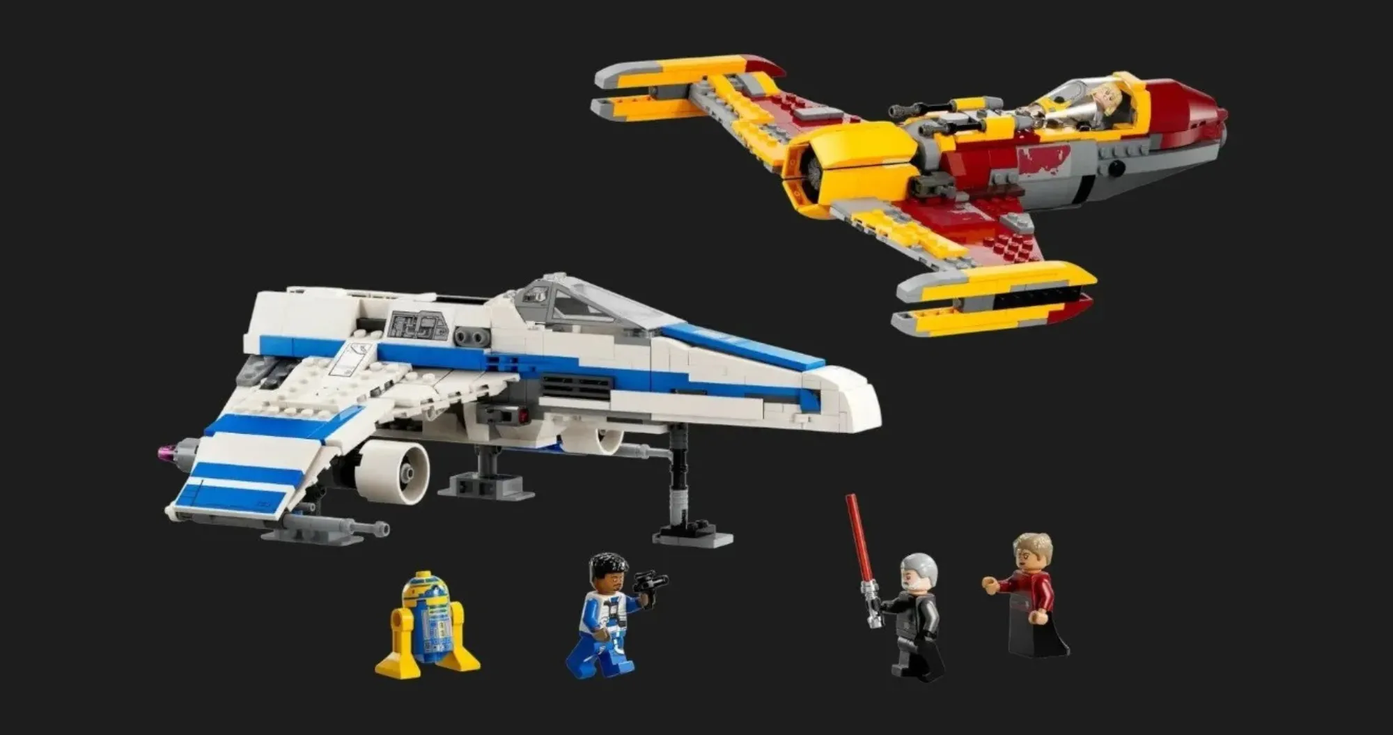 Конструктор LEGO Star Истребитель Новой Республики «E-Wing» против Звездного истребителя Шин Хати (75364)
