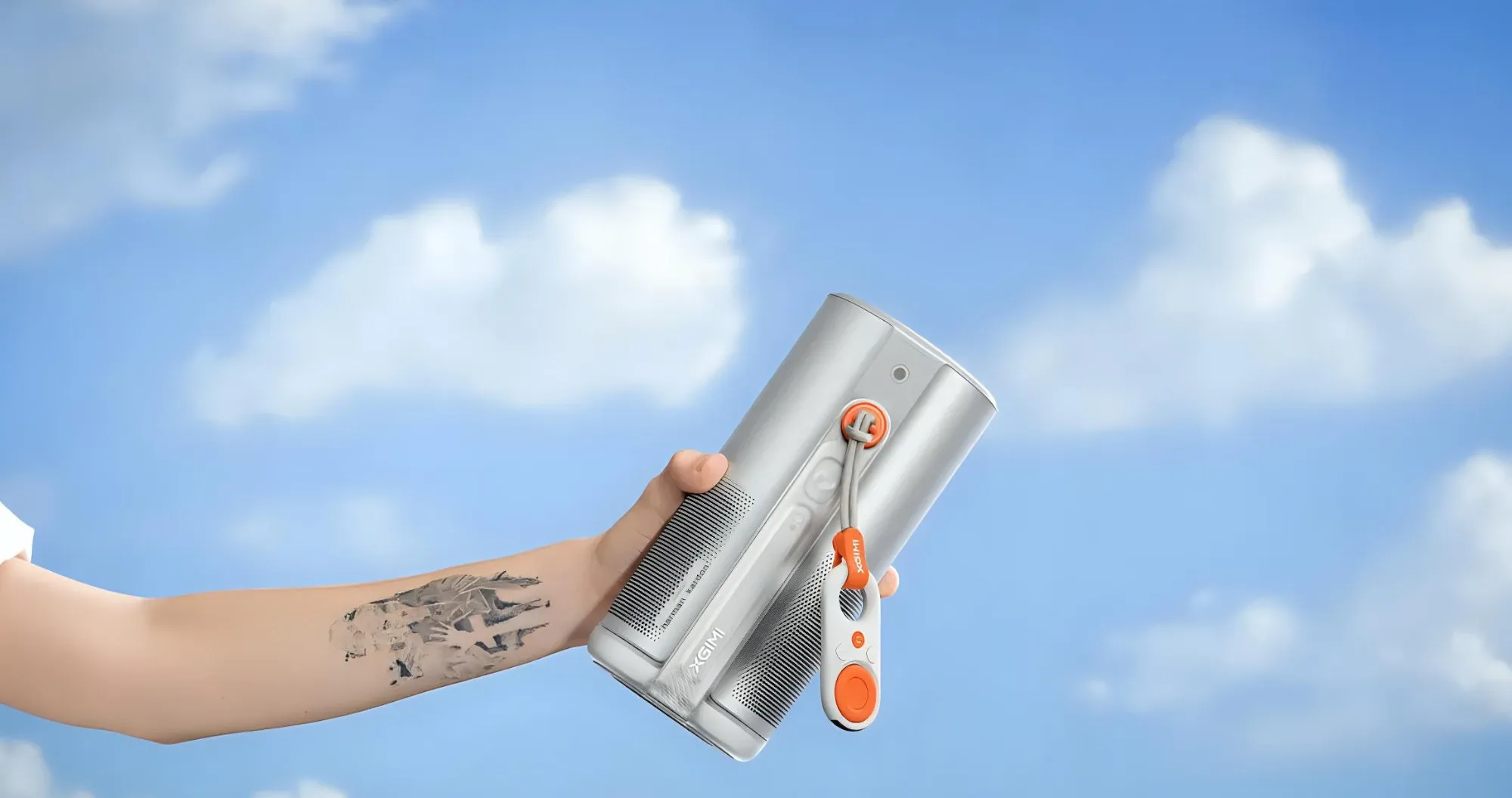 Портативный проектор XGIMI MoGo 4 Pro + Creative Set + Powerbase (WK08K-2) (Silver) (UA)