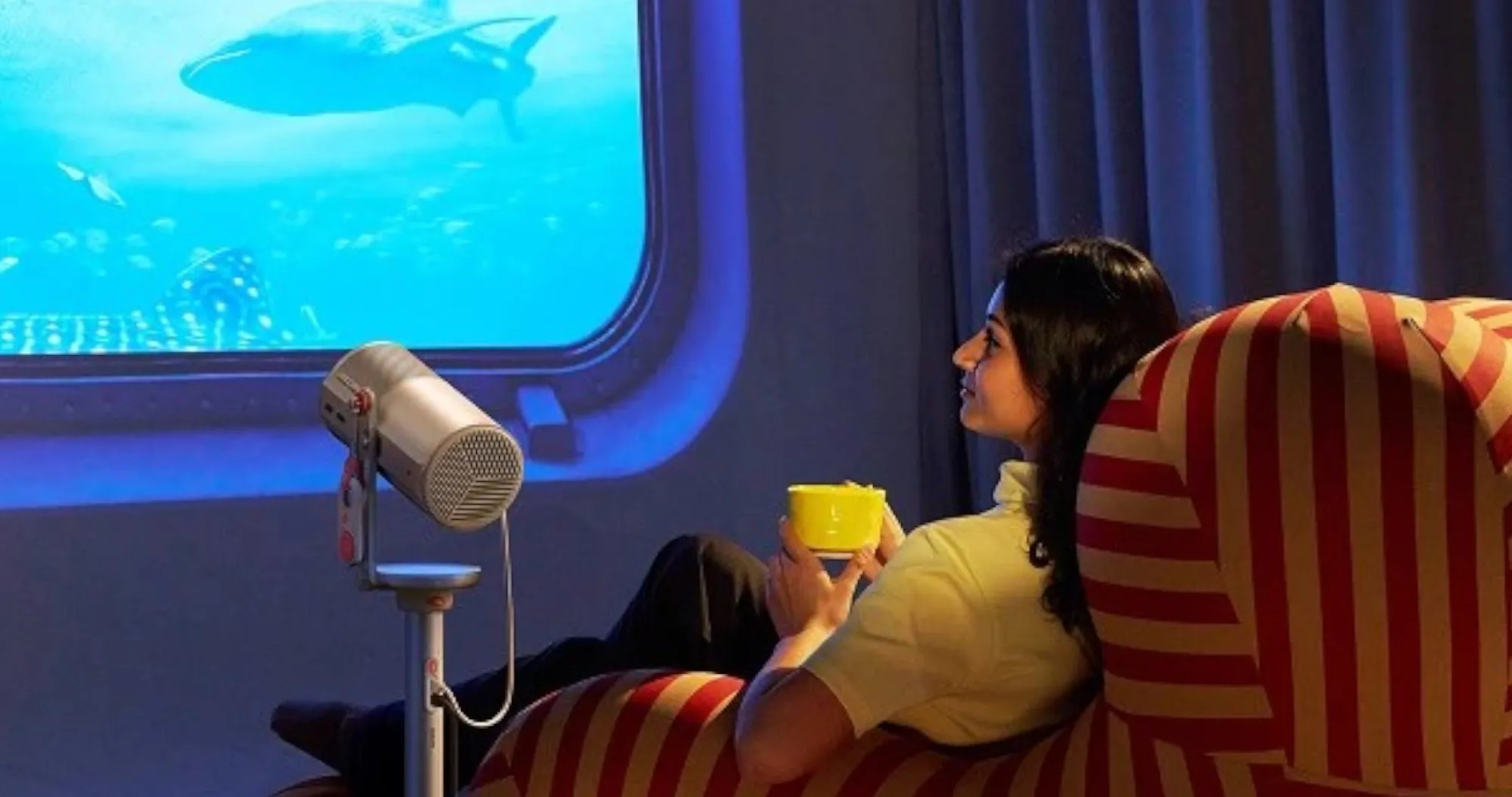 Портативный проектор XGIMI MoGo 4 Pro + Creative Set + Powerbase (WK08K-2) (Silver) (UA)