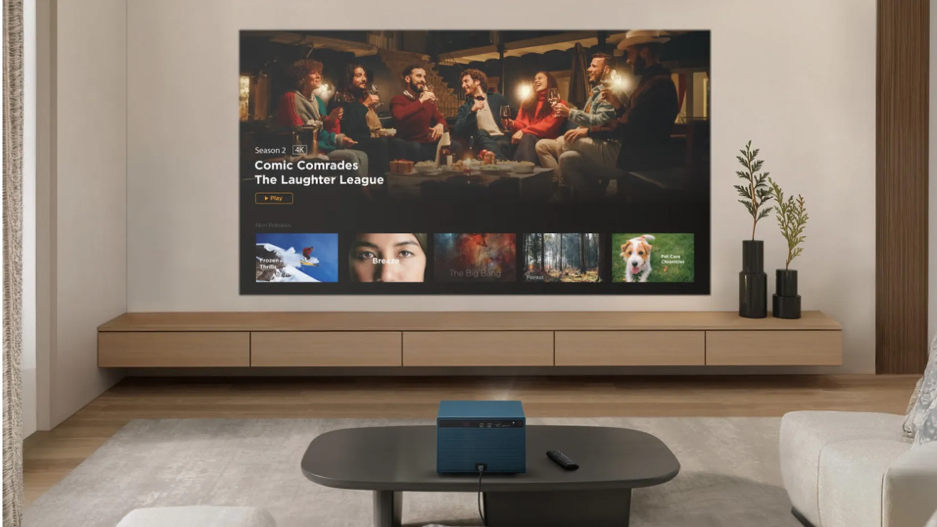 Короткофокусный проектор ViewSonic LX60HD (Blue) (UA)