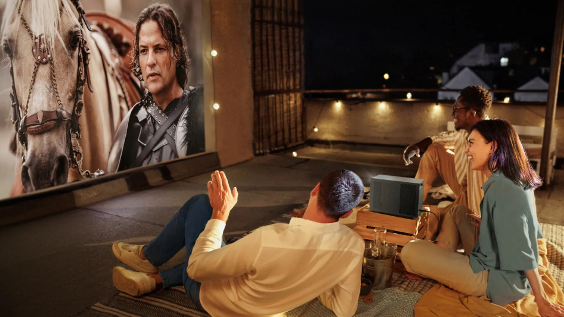 Короткофокусный проектор ViewSonic LX60HD (Blue) (UA)