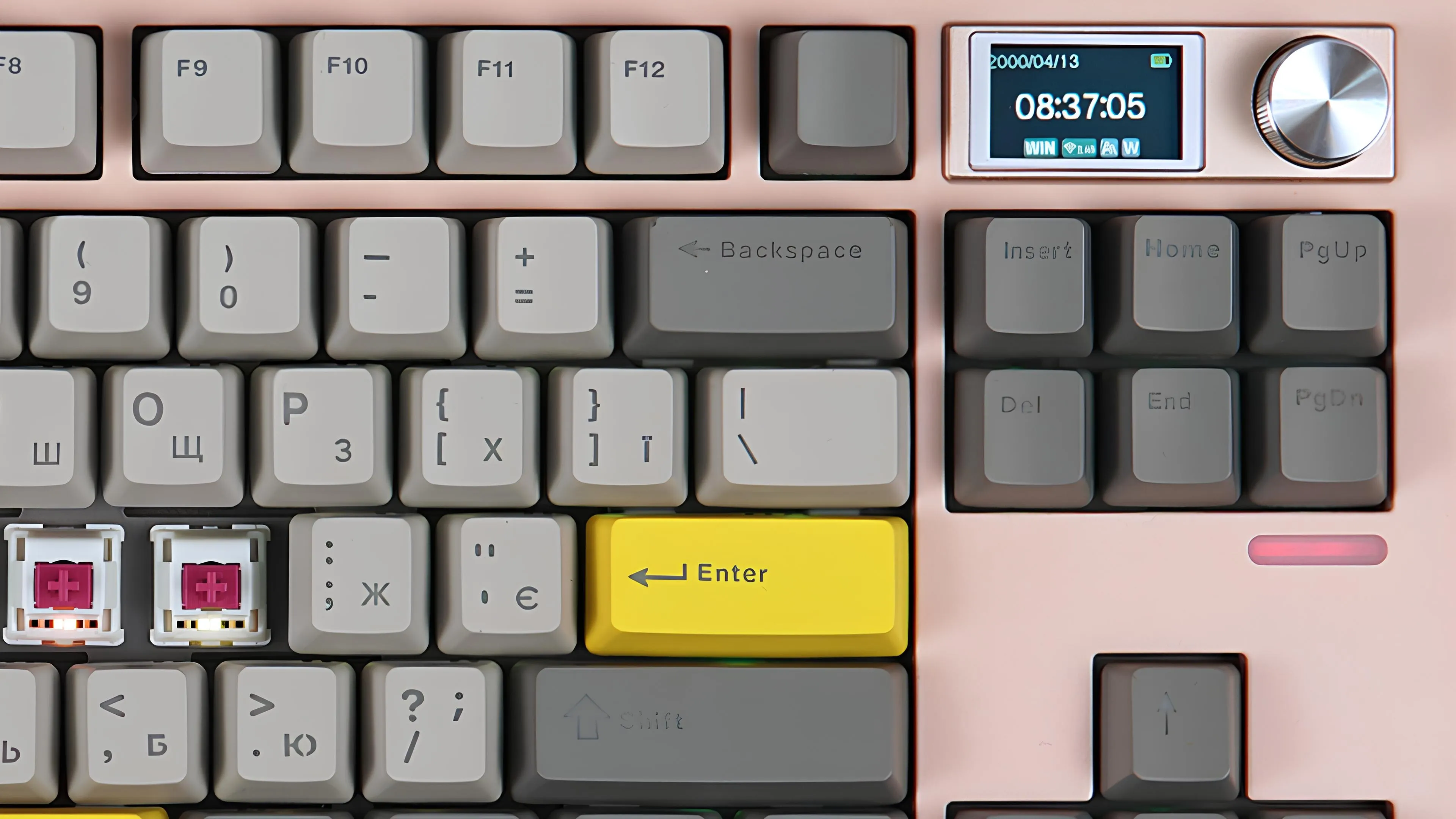 Клавиатура игроваяEpomaker Shadow-S Wisteria (Pink) (UA)