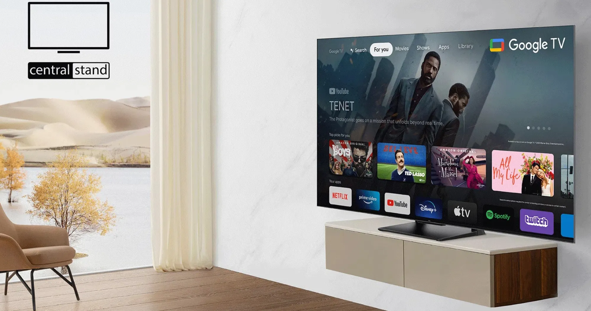 Телевізор TCL 98 98C805 (Standard)