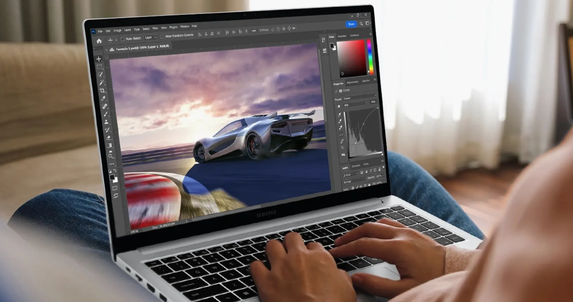 Ноутбук Samsung Galaxy Book4 15,6 (Intel Core 7/16GB/1TB (SSD)/Intel Graphics) (NP750XGK-KS3US) (Standard)