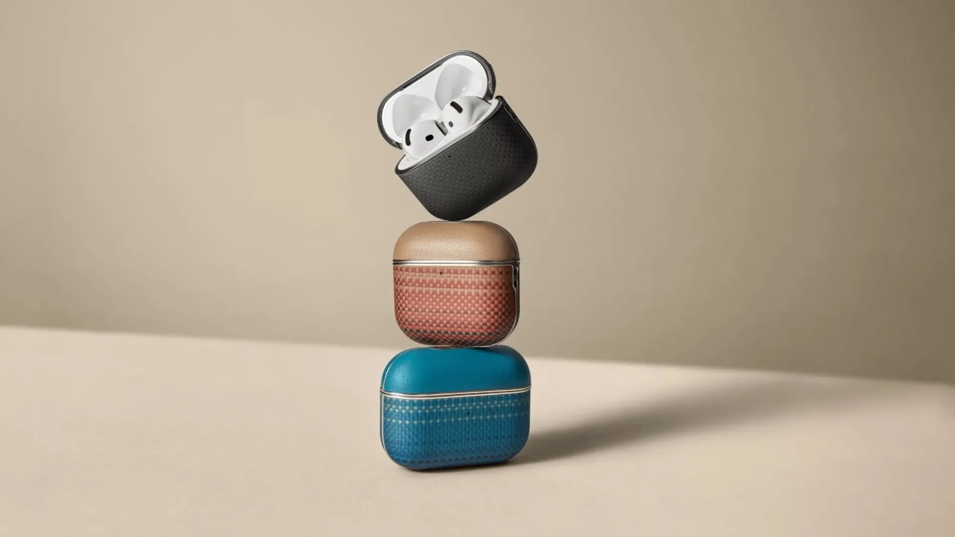 Захисний чохол Pitaka Aramid Fiber Case для AirPods 4 (Moonrise)