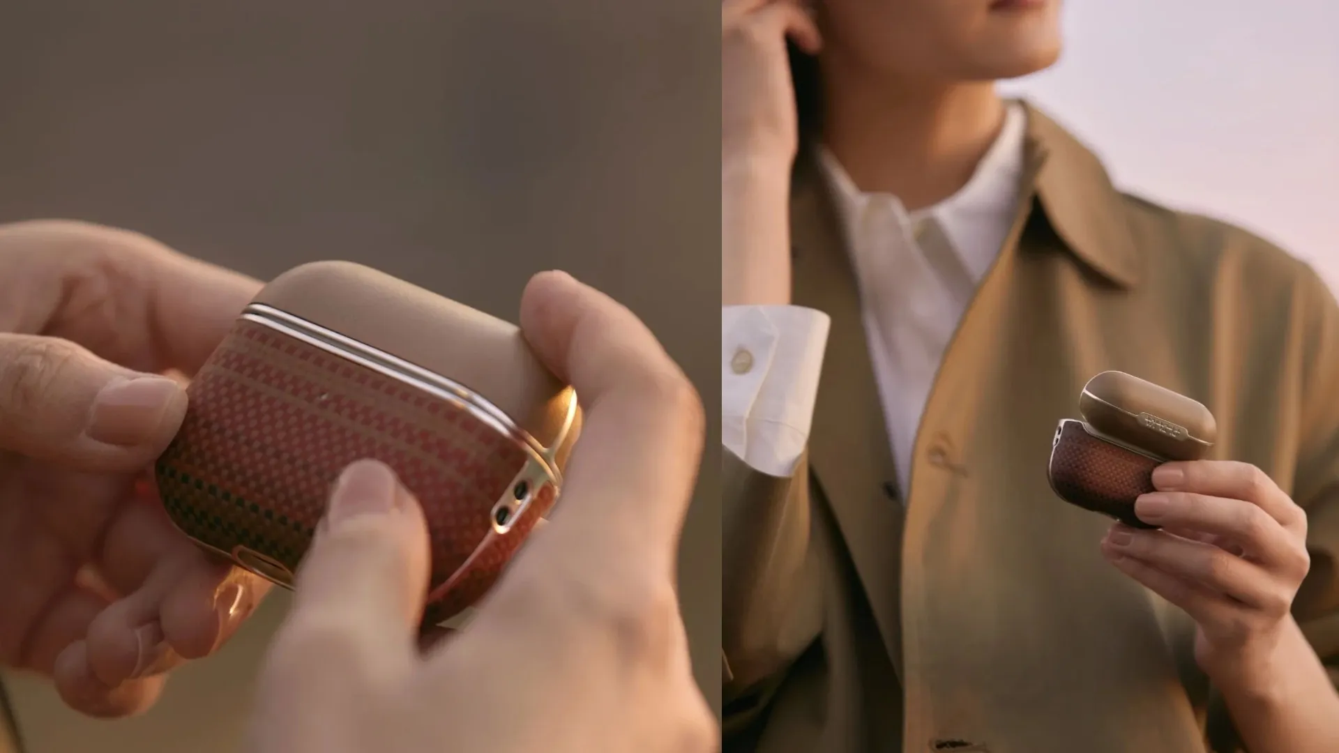 Захисний чохол Pitaka Aramid Fiber Case для AirPods 4 (Moonrise)