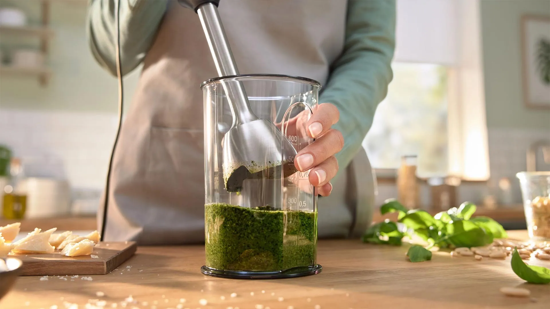 Блендер занурювальний Bosch MSM4W221 (White/Black) (UA)