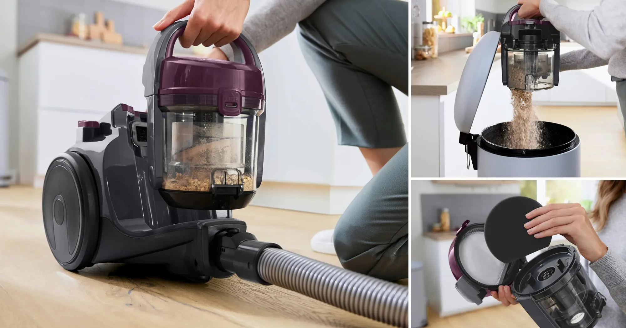 Пылесос с контейнером BOSCH BGC05AAA1 (Purple) (UA)