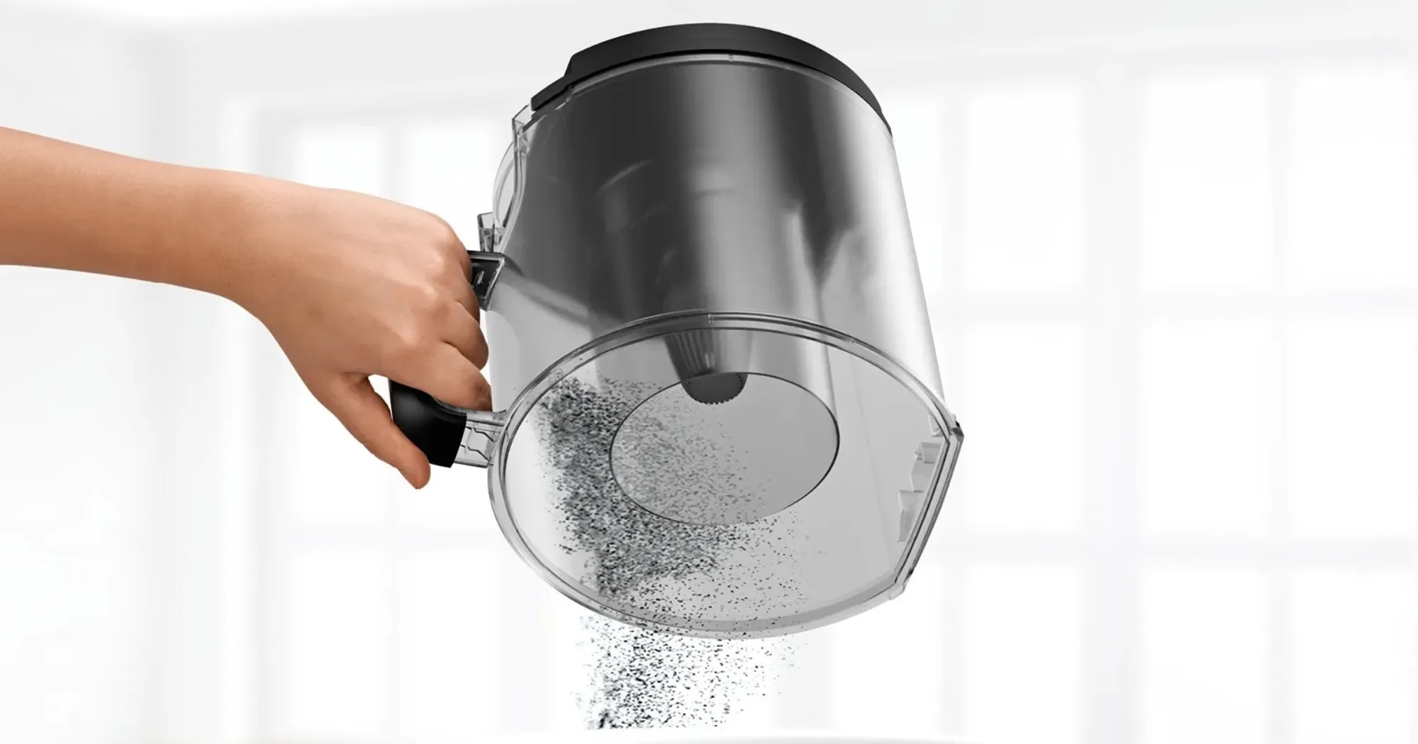 Пылесос безмешковый Bosch Serie 6 BGS41POW2 (Black) (UA)