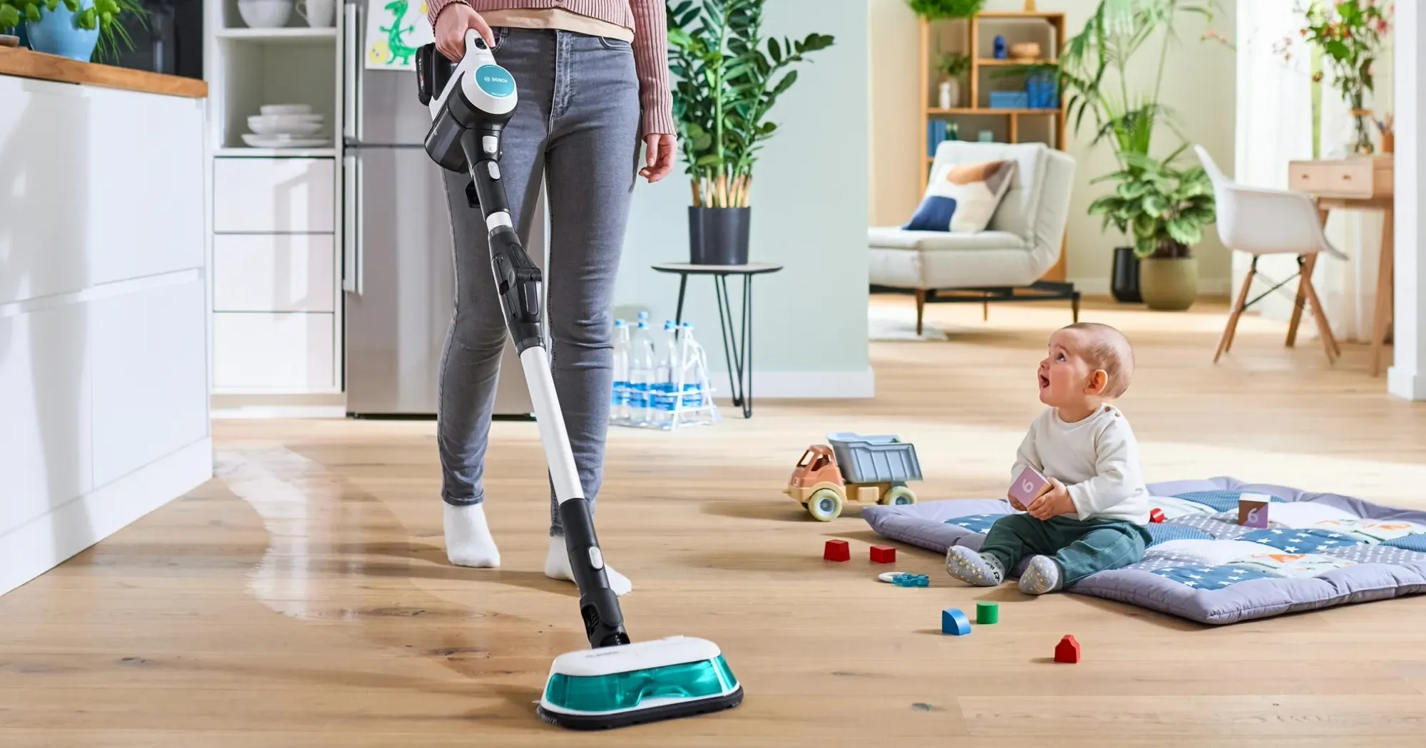 Аккумуляторный пылесос Bosch Unlimited 7 ProHygienic Aqua (BCS712HYG5) (UA)