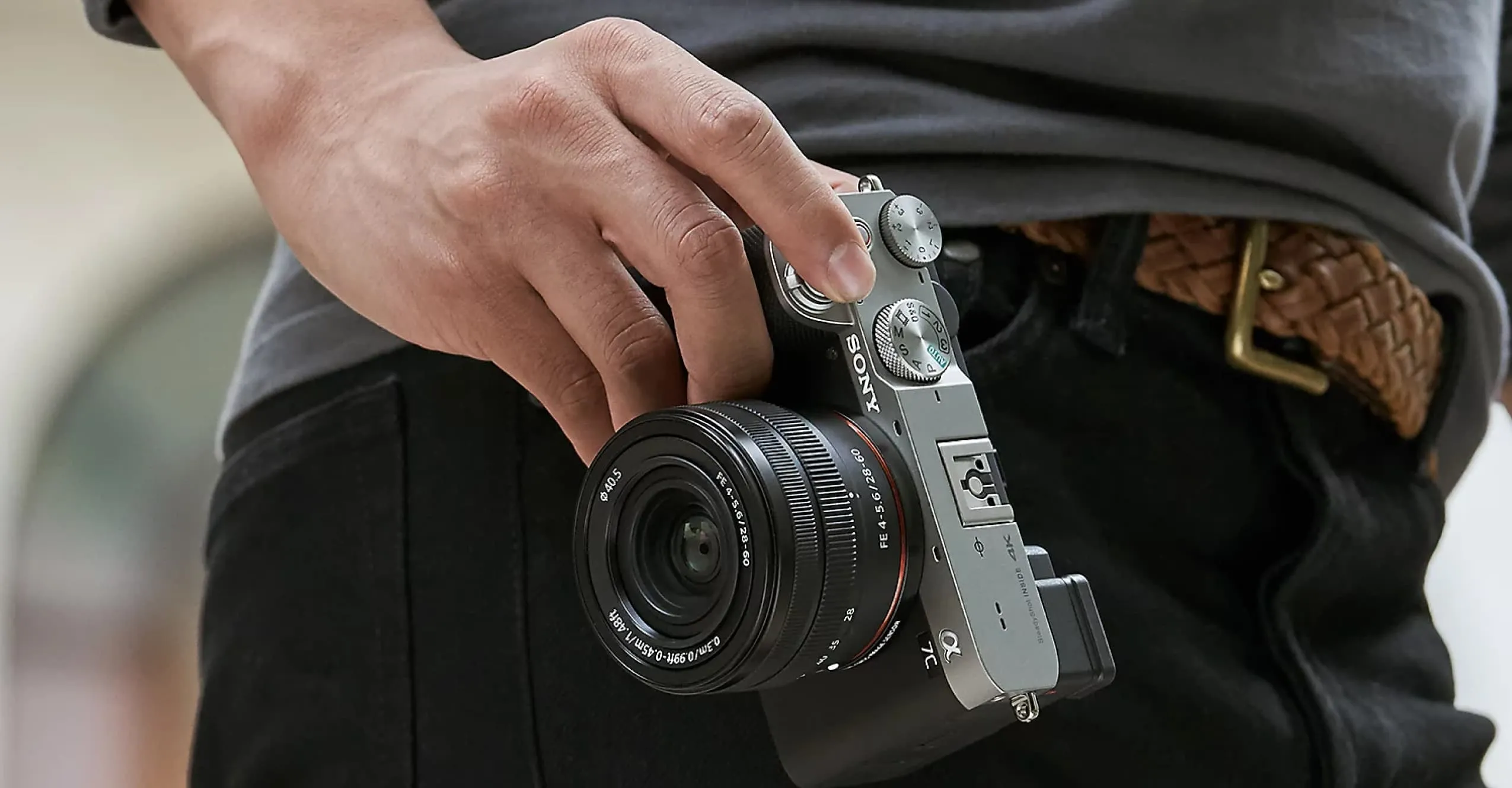 Цифровой фотоаппарат Sony Alpha A7C Body (Black) (ILCE7CB) (Standard)