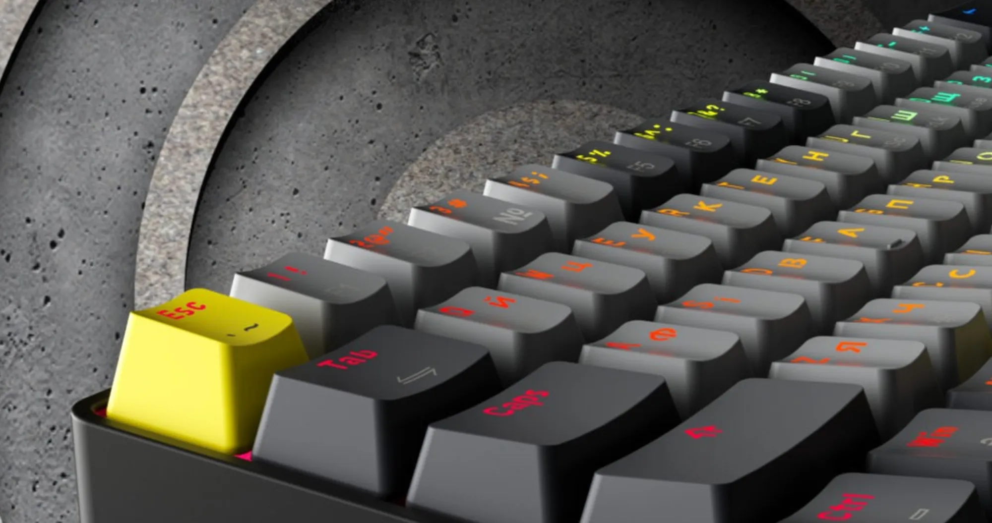 Ігрова клавіатура Gamepro Asgard Fenrir (Black) (MK130G Pro) (UA)