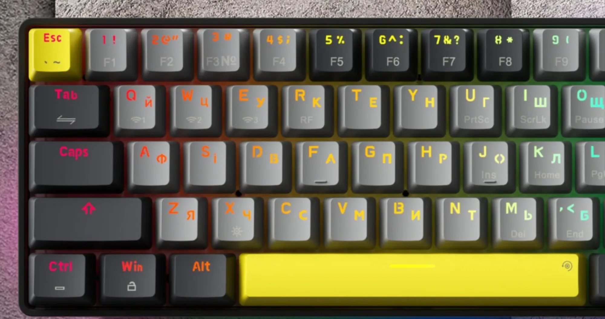 Игровая клавиатура Gamepro Asgard Fenrir (Black) (MK130G Pro) (UA)