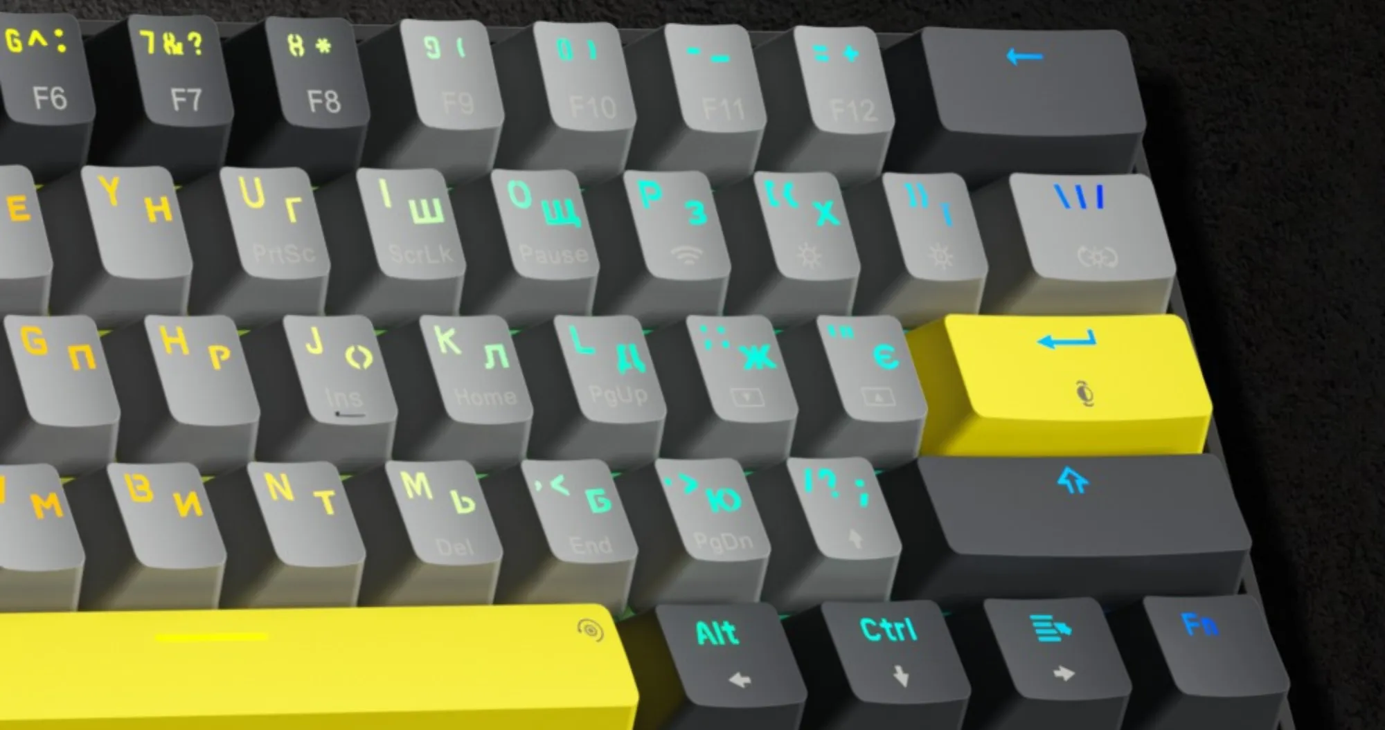 Игровая клавиатура Gamepro Asgard Fenrir (Black) (MK130G Pro) (UA)