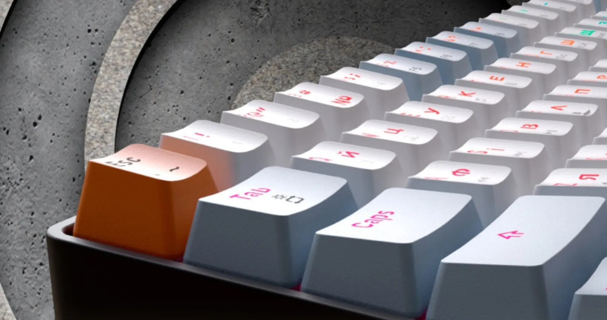 Игровая клавиатура GamePro MK130R (Red) с Hot-Swap RGB Black (UA)