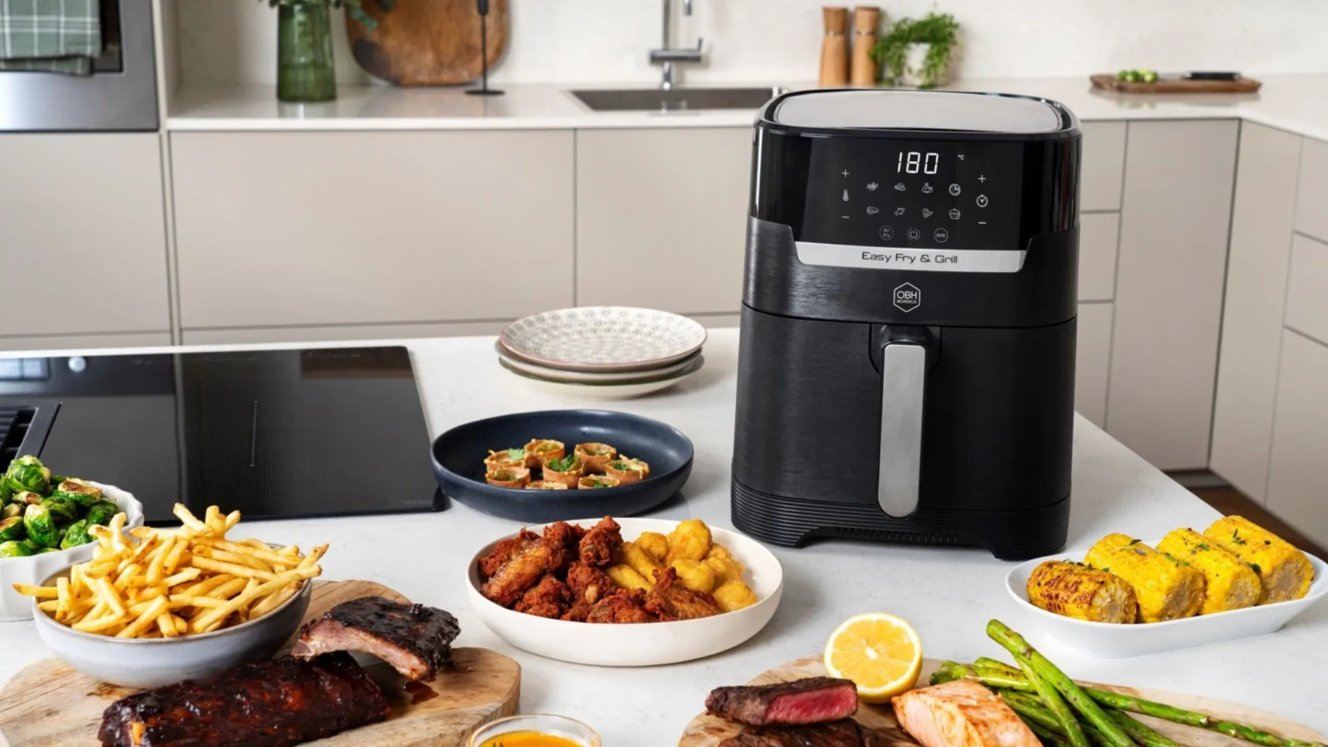 Мультипіч Tefal OBH NORDICA Easy Fry&Grill DIGITAL (Black) (UA)