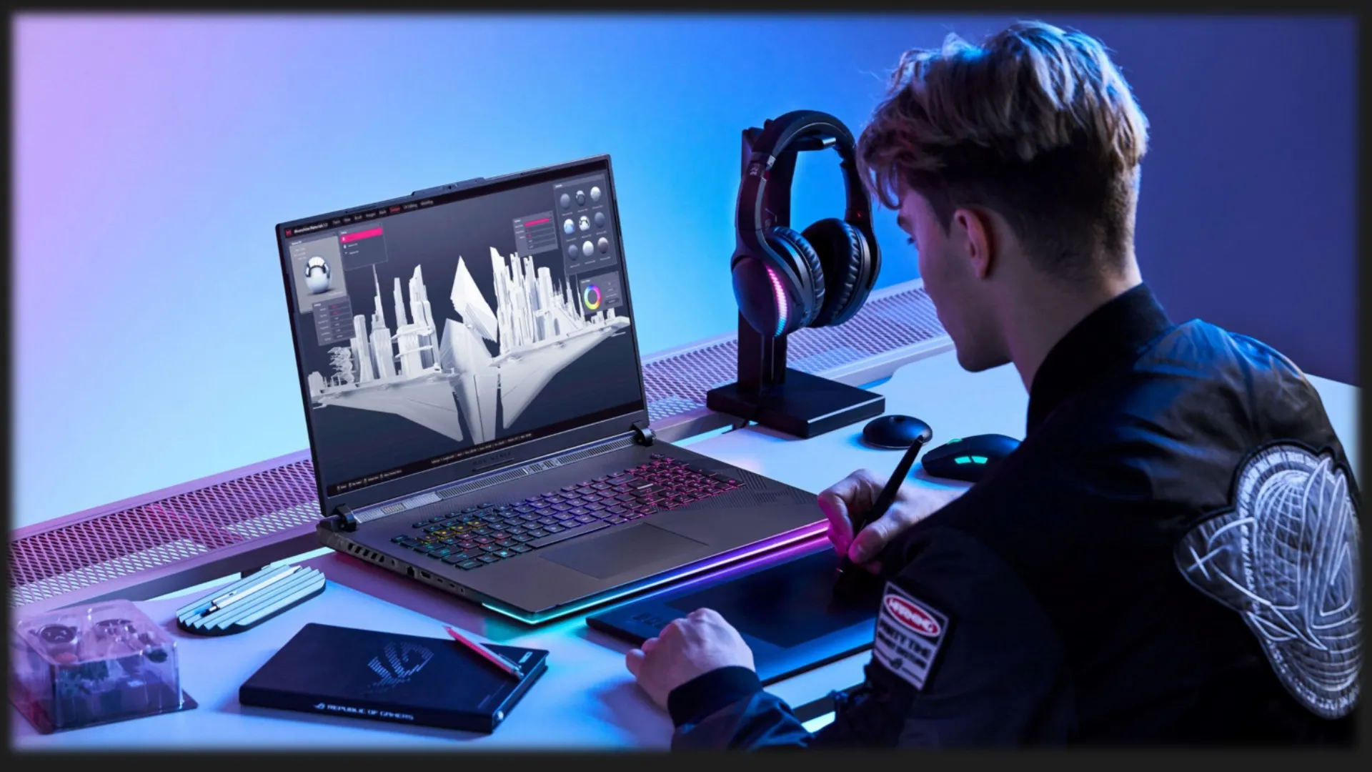 Ноутбук Asus ROG Strix G16 G614JI 16" (Intel Core i7/64GB/4TB (SSD)/RTX 4070) (G614JI-S644) (Standard)