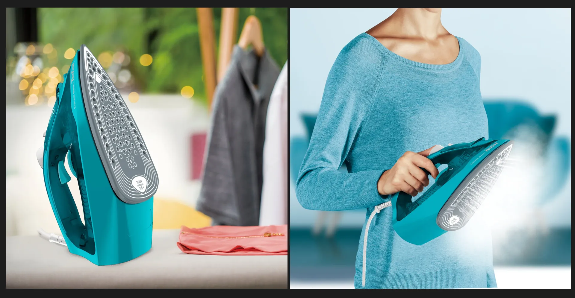 Праска Tefal FV2867E0 (Turquoise) (UA)