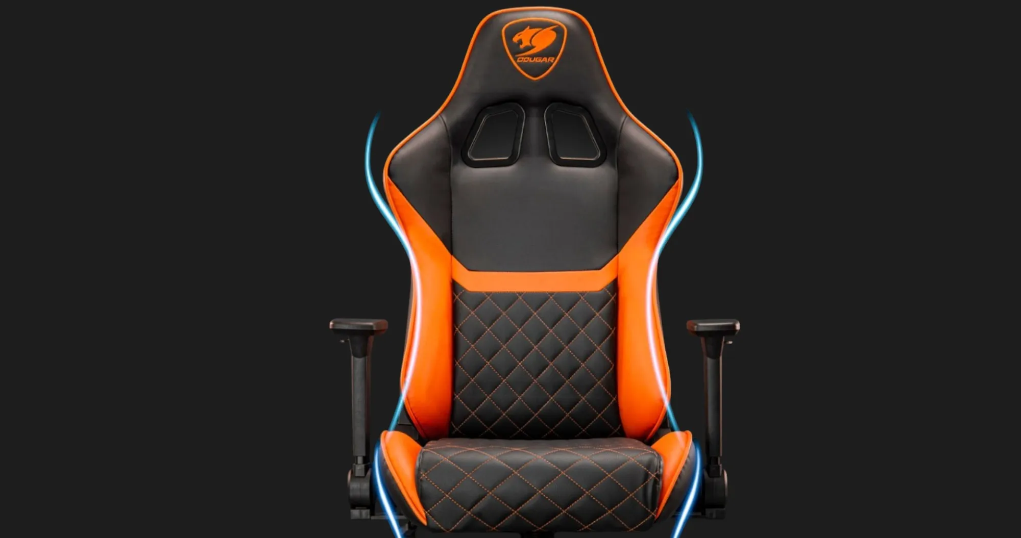 Крісло для геймерів Cougar Armor One V2 (Black) (UA)