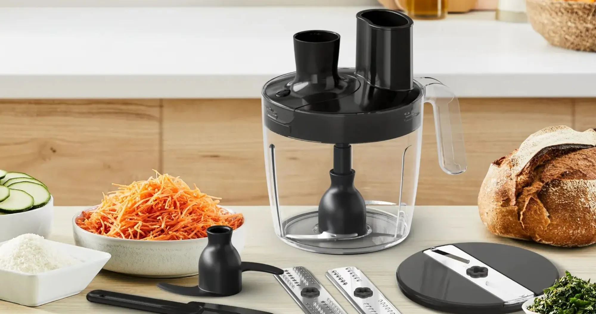 Блендер занурювальний Tefal Quickchef+ HB67G830