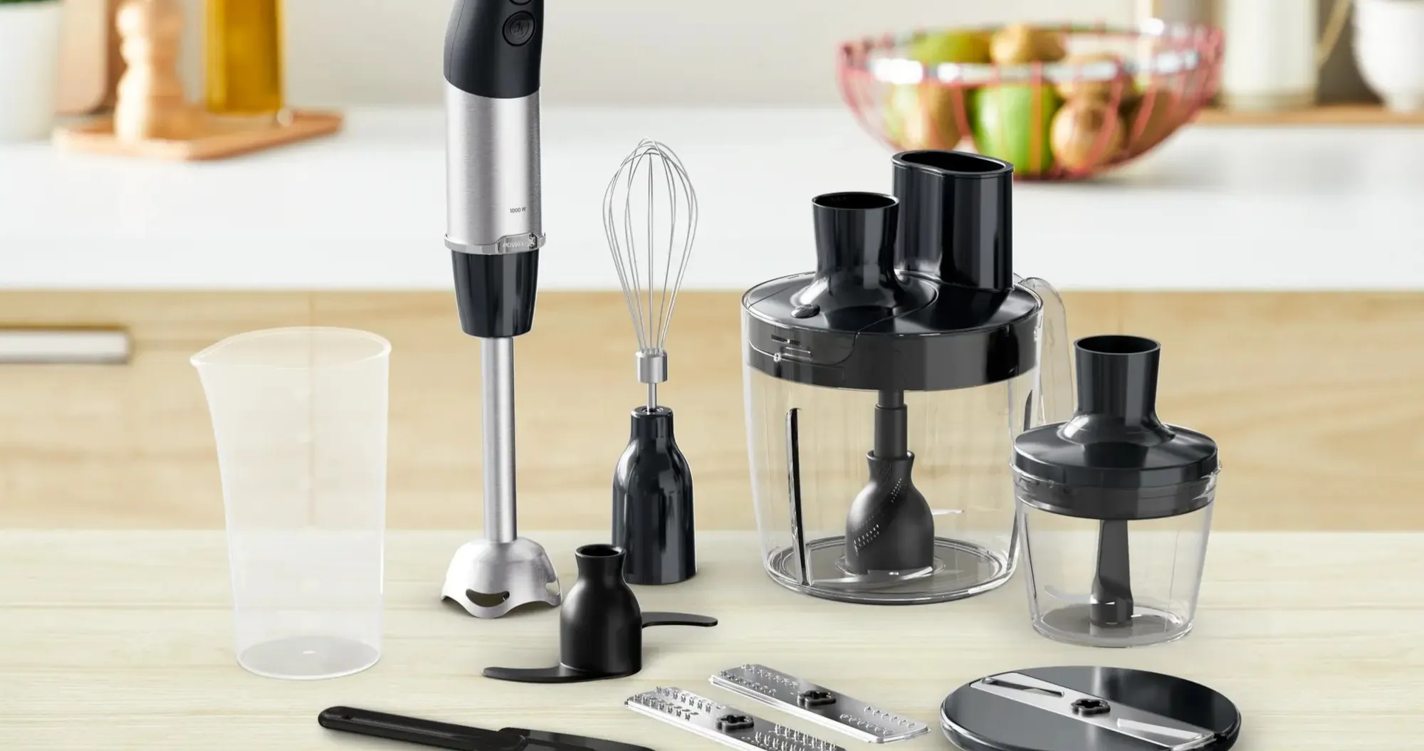 Блендер занурювальний Tefal Quickchef+ HB67G830