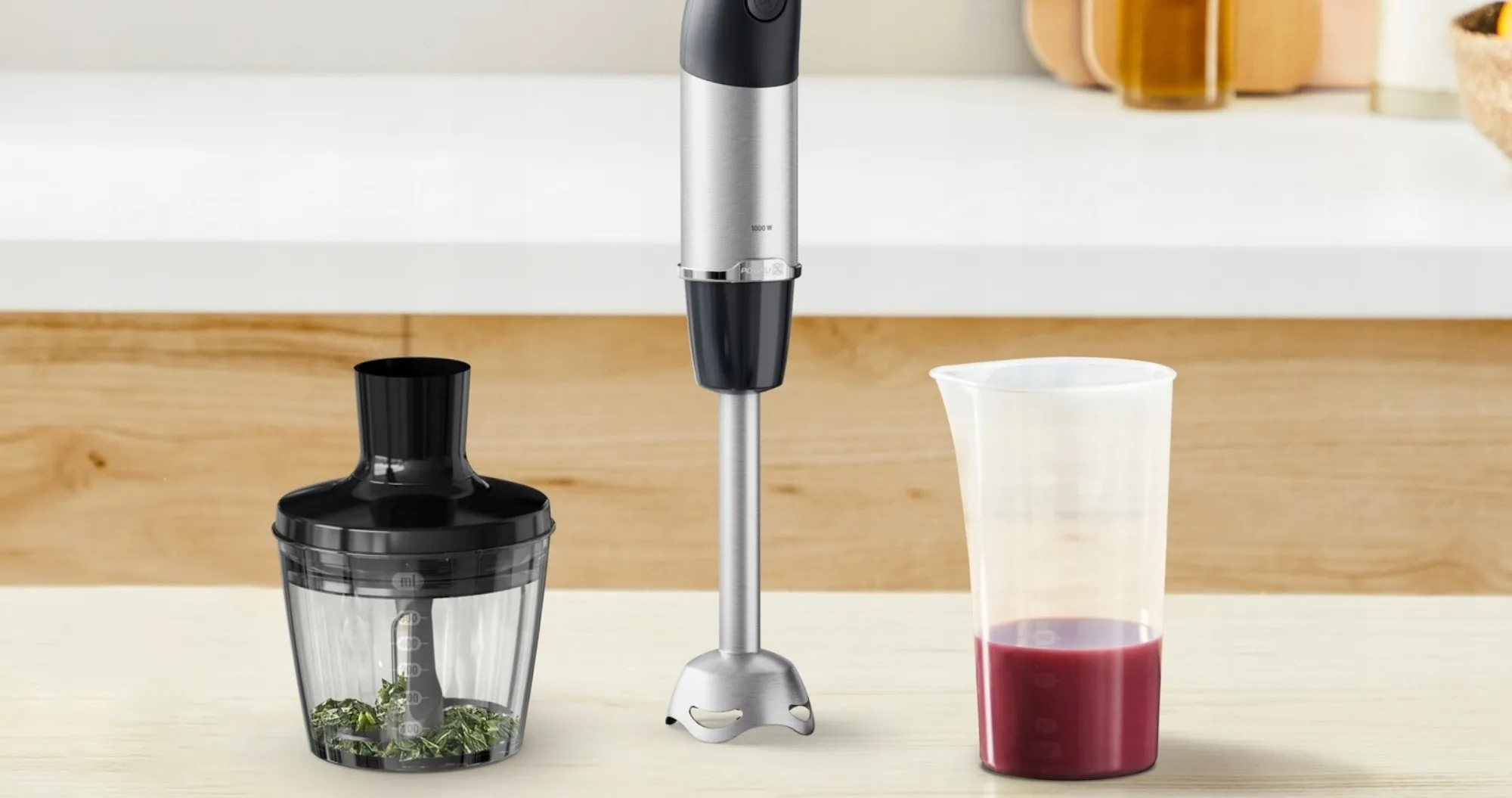 Блендер погружной Tefal Quickchef + HB672830