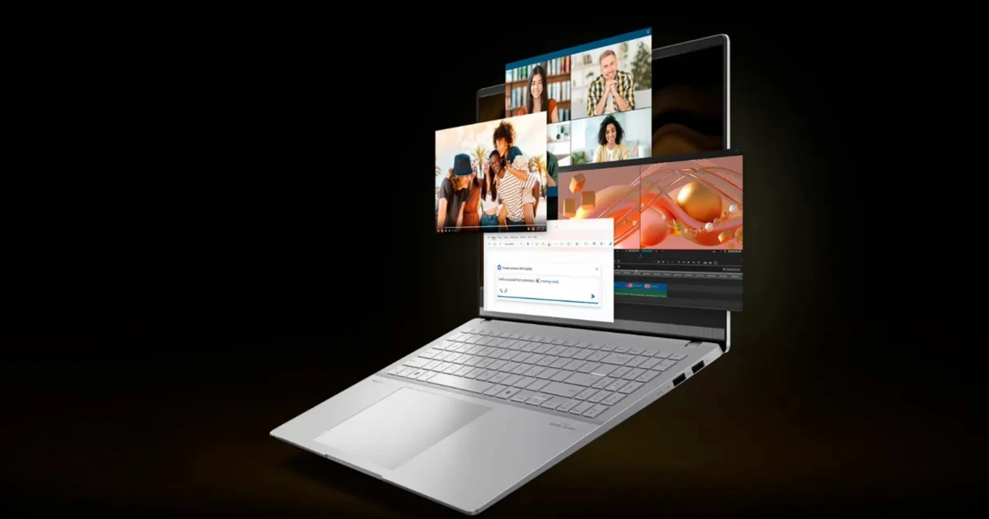 Ноутбук Asus Vivobook S 15 OLED M5506UA 15,6"  (AMD Ryzen 9/32GB/1TB (SSD)/AMD Radeon Graphics) (M5506UA-MA043) (Standard)