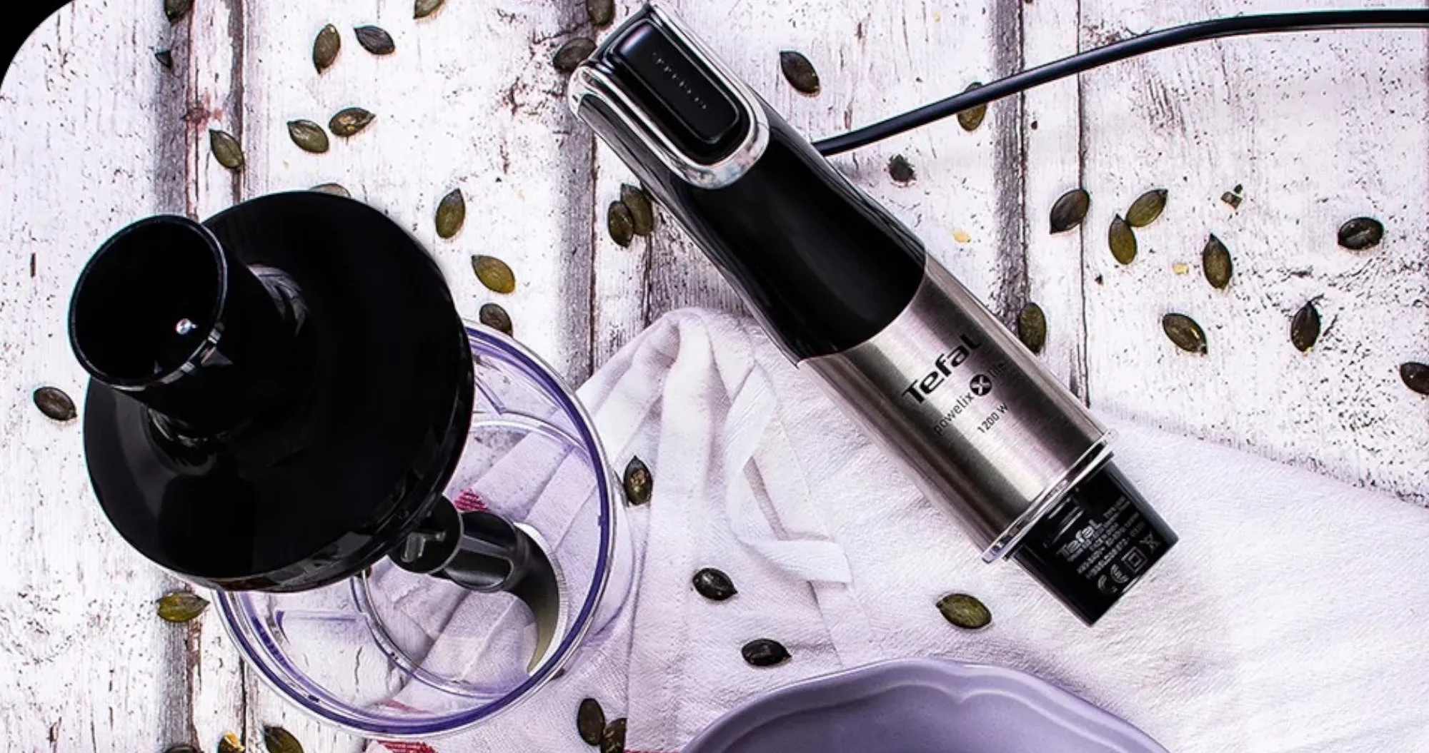 Блендер погружной Tefal Infiny Force Pro 5in1 HB95LD38