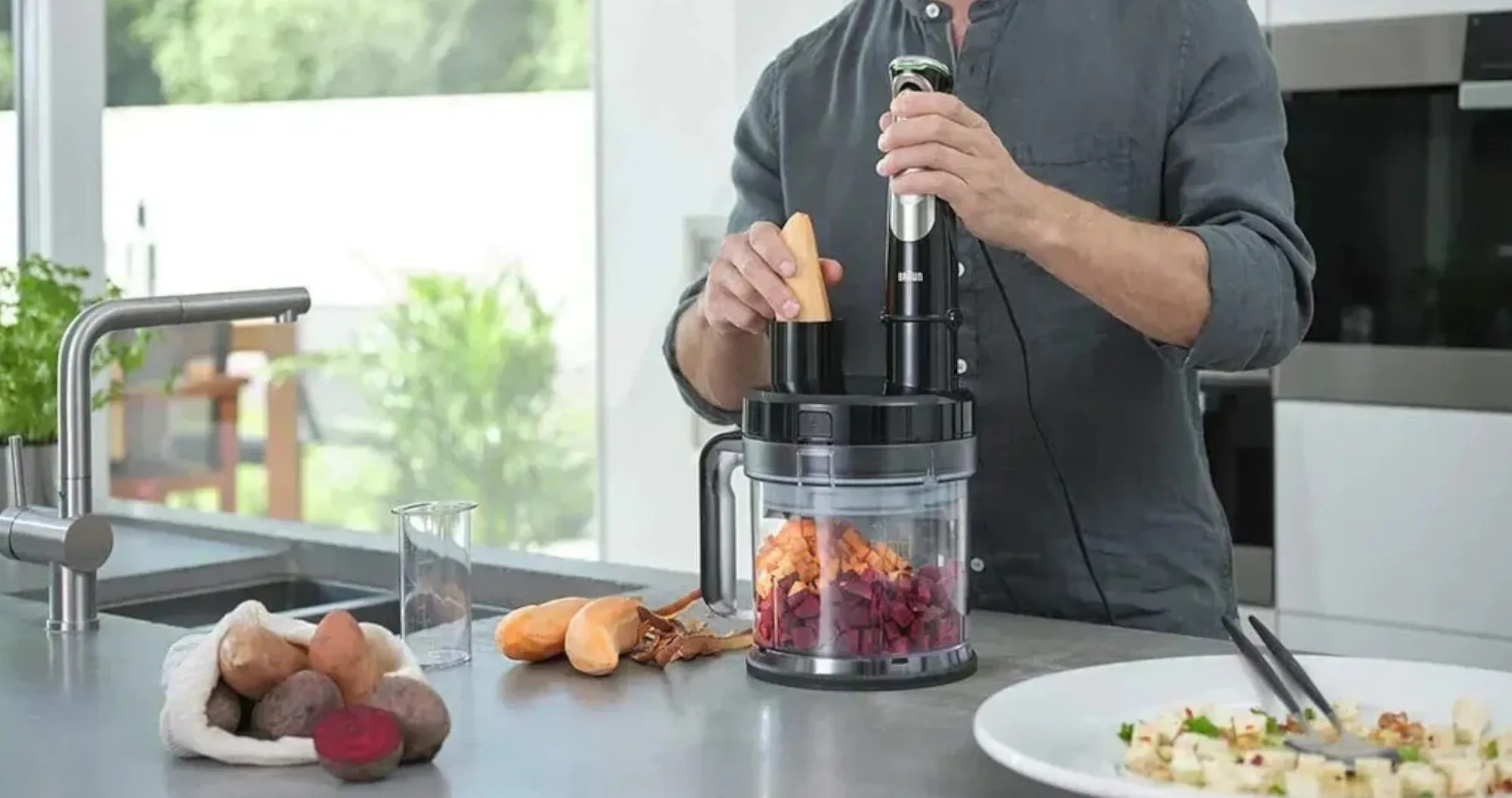 Блендер погружной Braun Multiquick 9 MQ9195XL