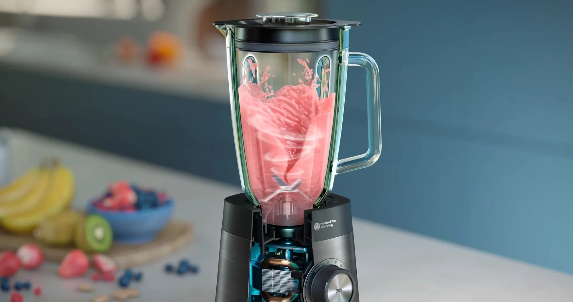 Блендер стаціонарний Philips HR3041/00 (Black) (UA)