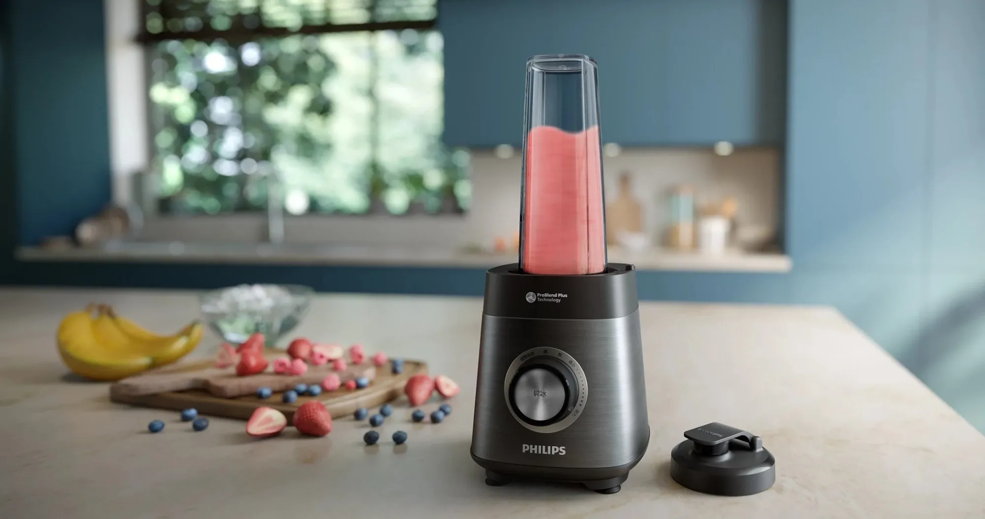 Блендер стаціонарний Philips HR3041/00 (Black) (UA)