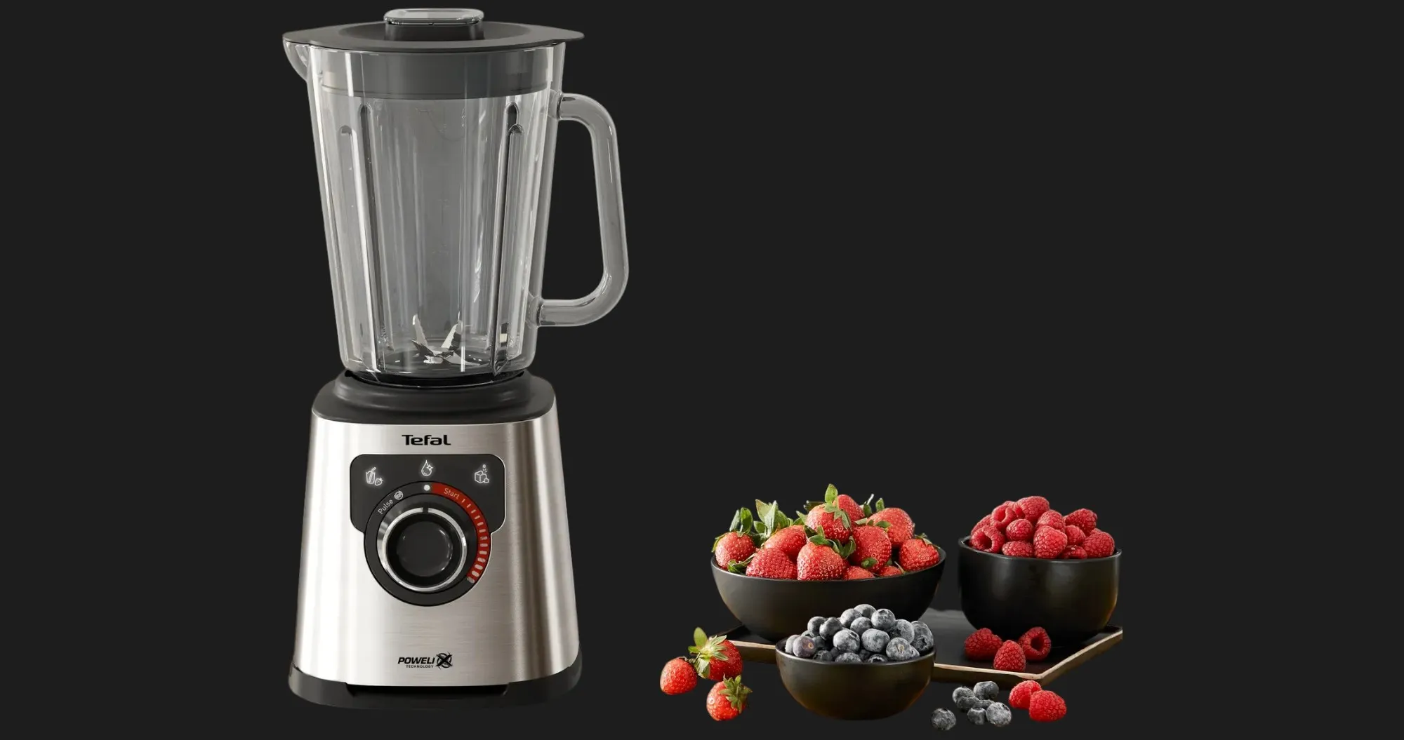 Блендер стаціонарний Tefal BL87G831 (Black)